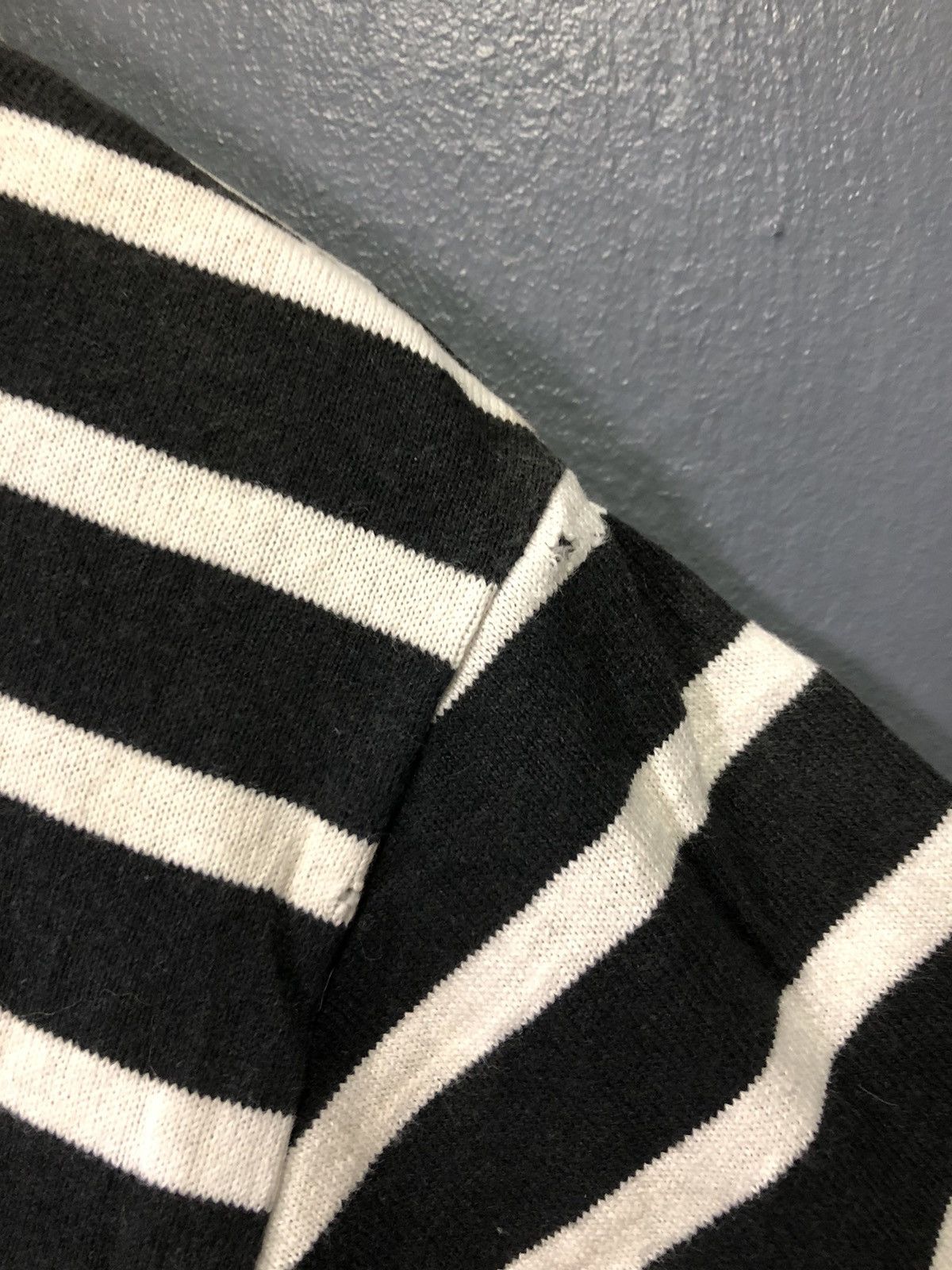 Bounty Hunter × Japanese Brand × Vintage VINTAGE BOUNTY HUNTER DISTRESSED STRIPE POLO SHIRT Size US M / EU 48-50 / 2 - 4 Thumbnail