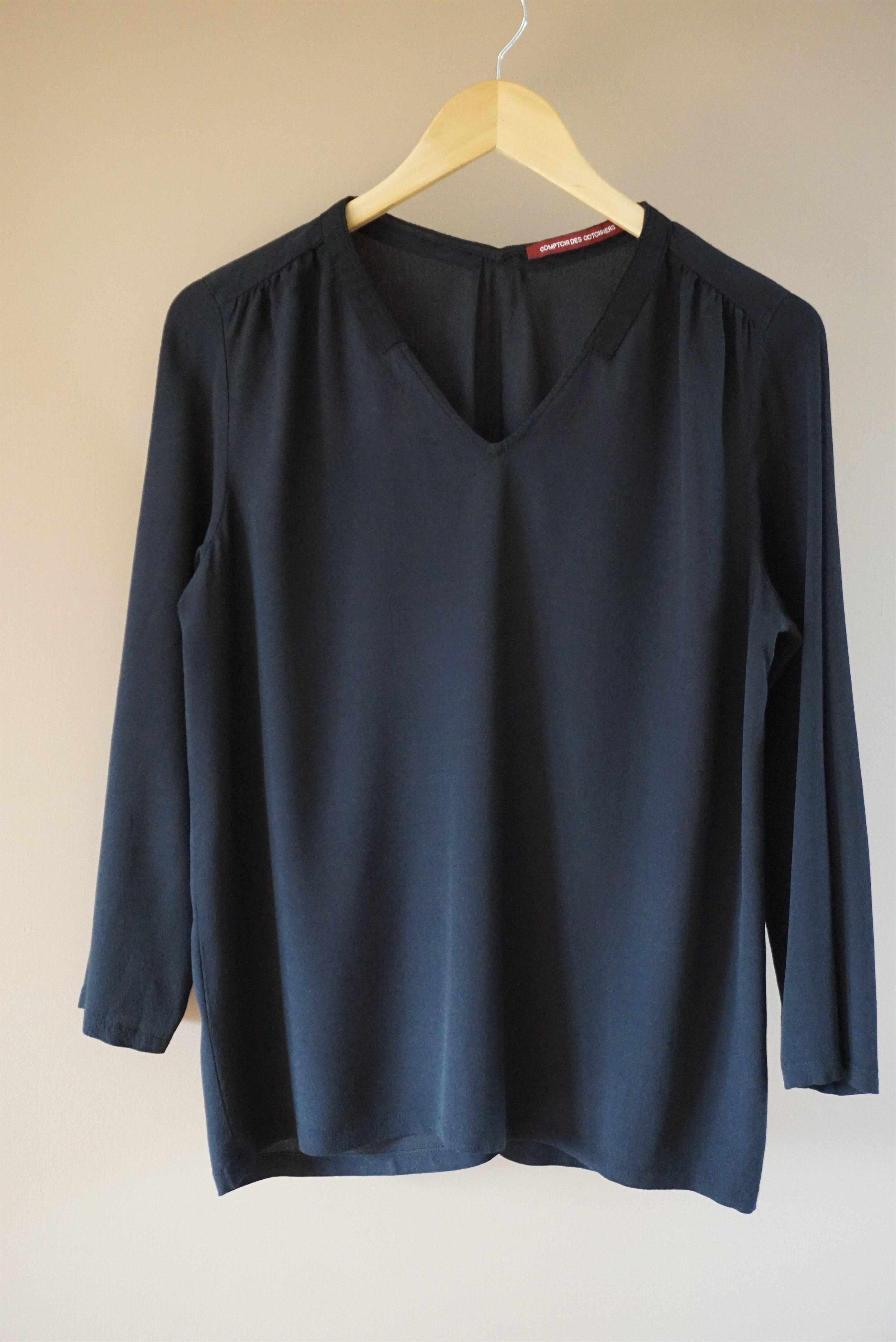FRNCH Ladies Comptoir des Cotonniers blouse 38 M US S tunic casual Size S / US 4 / IT 40 - 13 Thumbnail