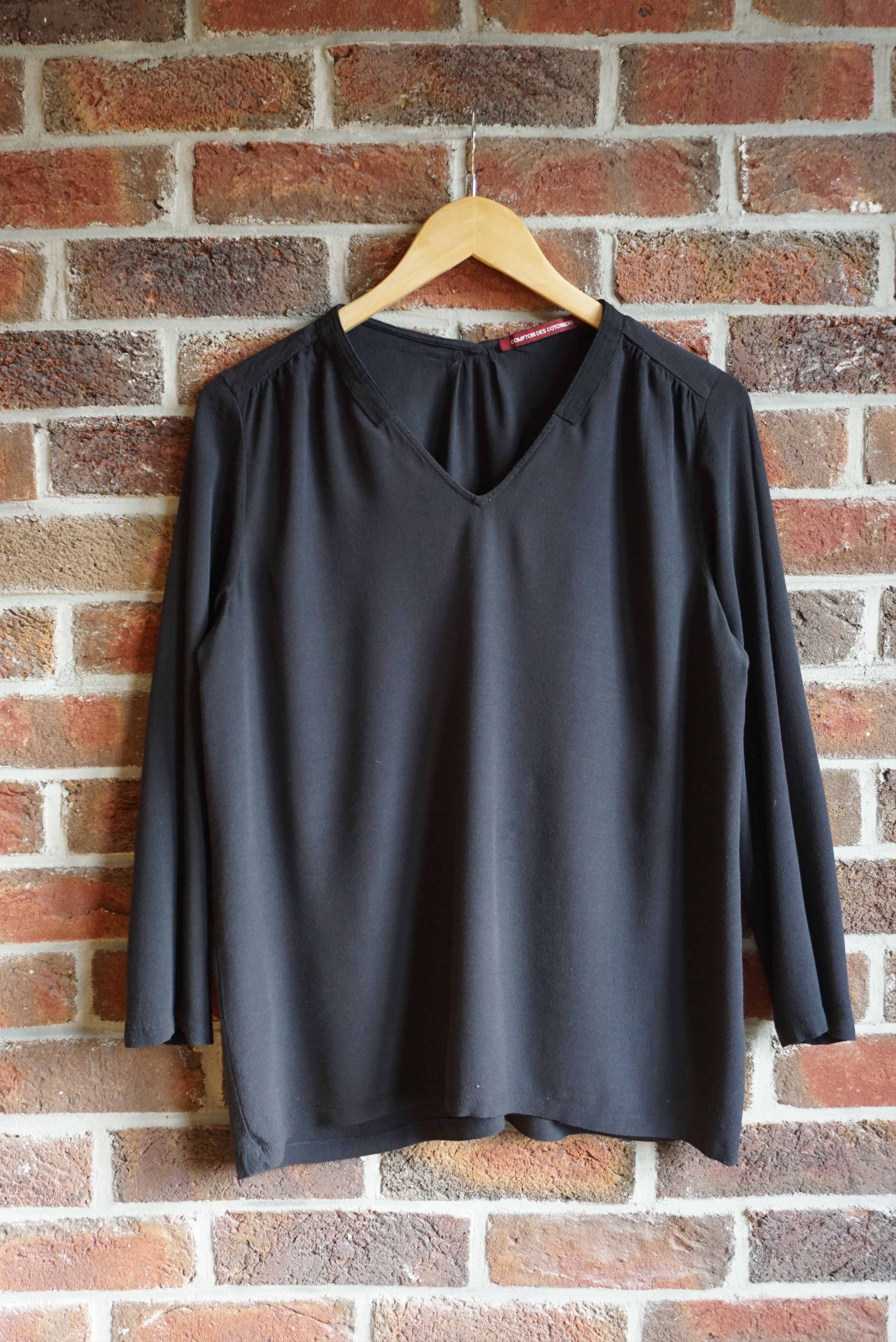 FRNCH Ladies Comptoir des Cotonniers blouse 38 M US S tunic casual Size S / US 4 / IT 40 - 1 Thumbnail