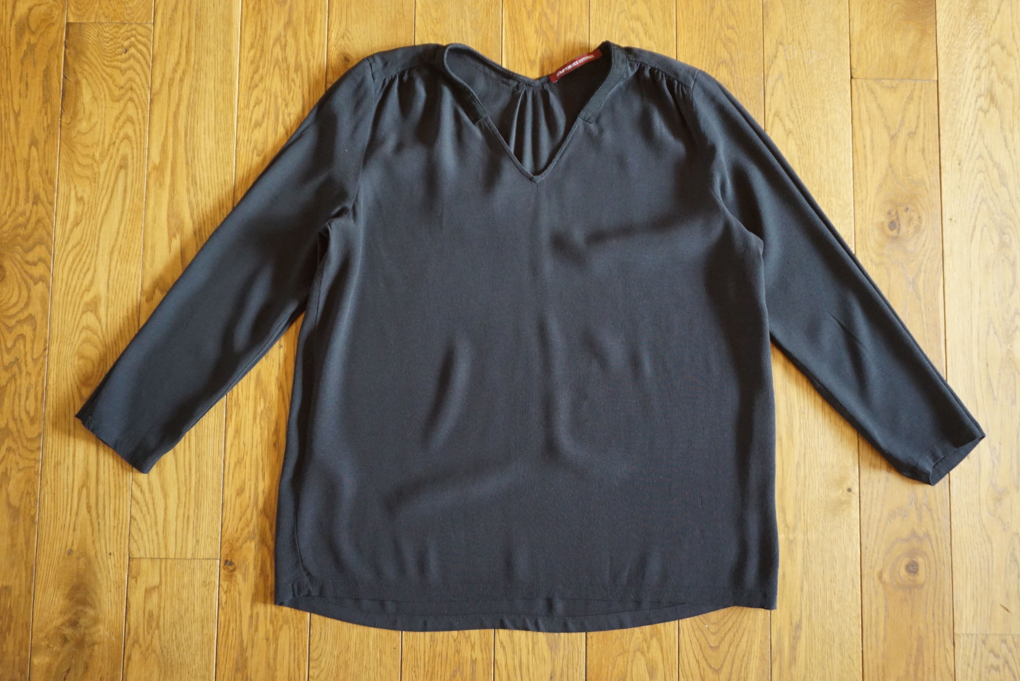 FRNCH Ladies Comptoir des Cotonniers blouse 38 M US S tunic casual Size S / US 4 / IT 40 - 2 Thumbnail