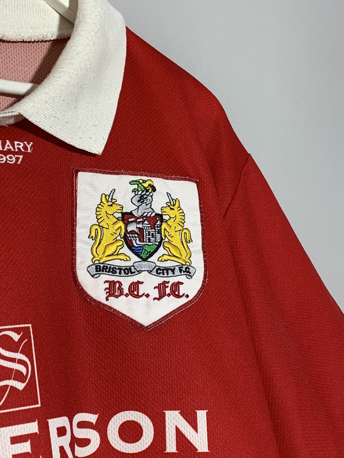 Bristol City 1996/97 Lotto Vintage Y2k Football Shirt