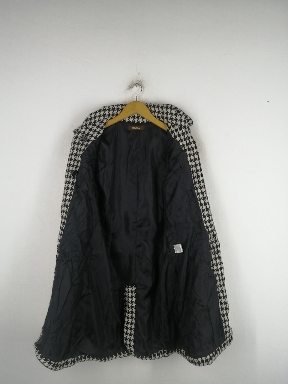 Japanese Brand Navana Black & White Long Coat Size US S / EU 44-46 / 1 - 5 Thumbnail