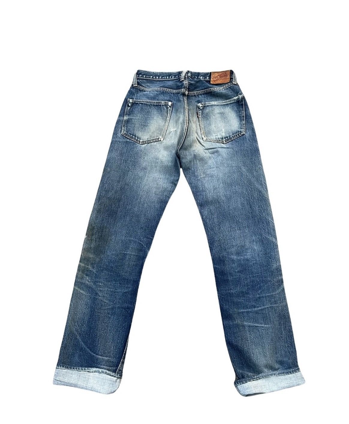 Denime × Vintage Vintage Denime Orizzonti Selvedge Distresed & Rework Size US 29 - 8 Thumbnail