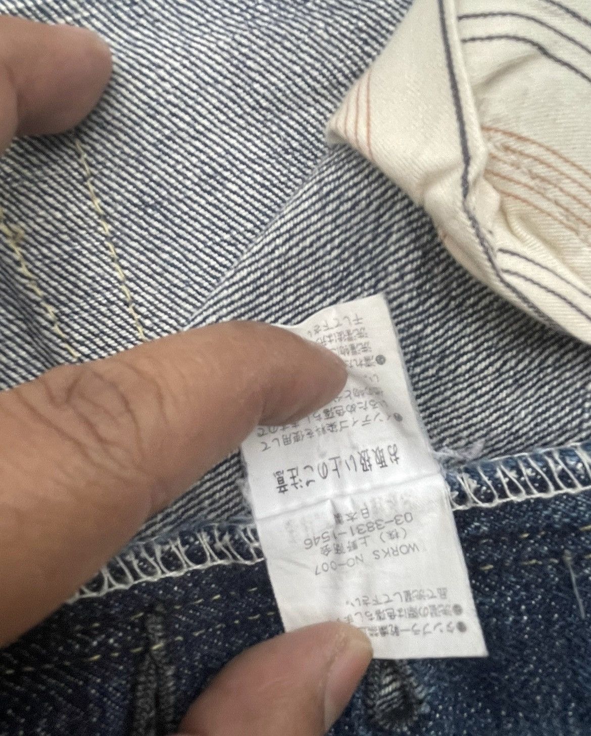 Schott Schott Perfecto Vintage Aging Selvedge Distressed Denim Size US 35 - 21 Thumbnail