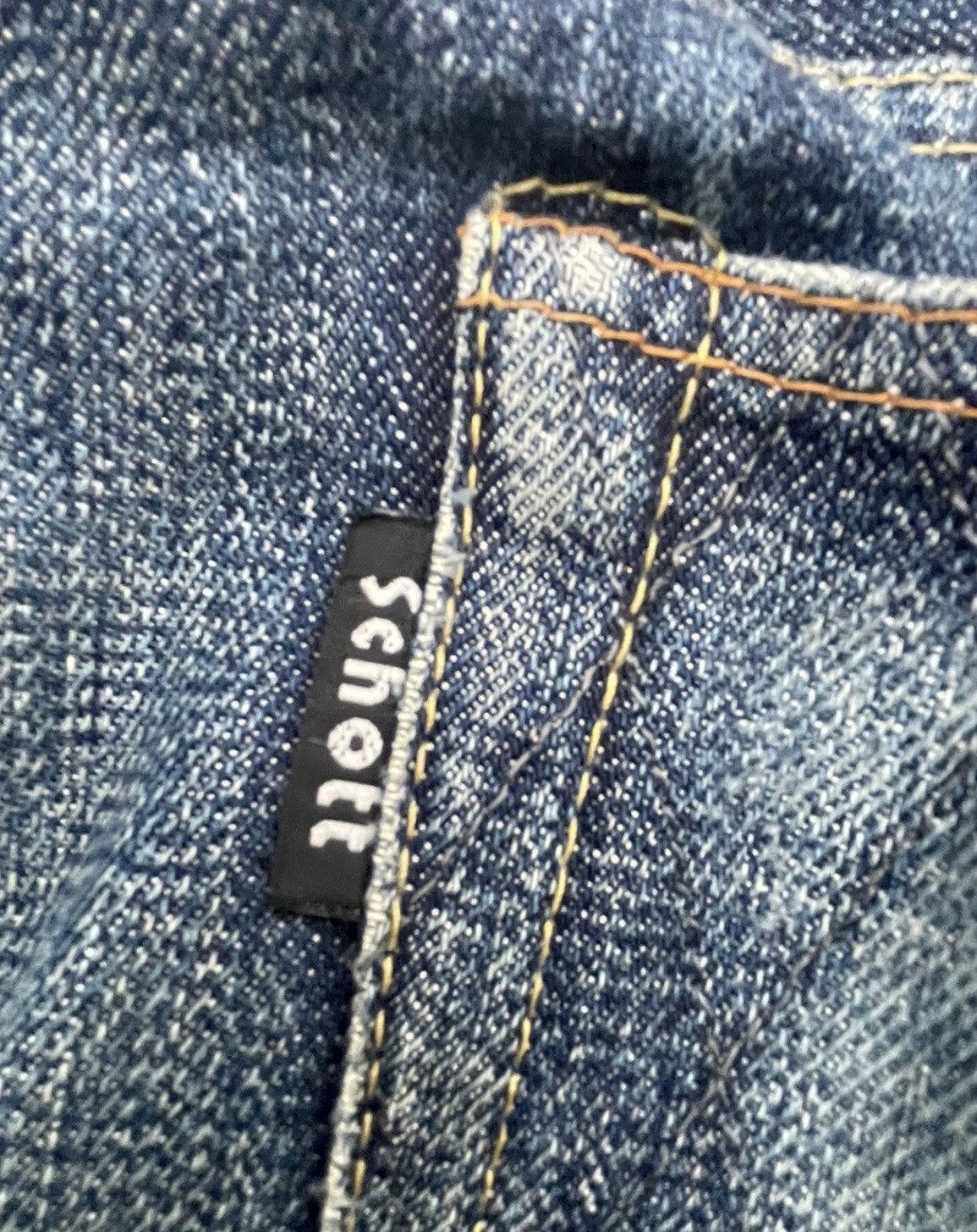 Schott Schott Perfecto Vintage Aging Selvedge Distressed Denim Size US 35 - 16 Thumbnail