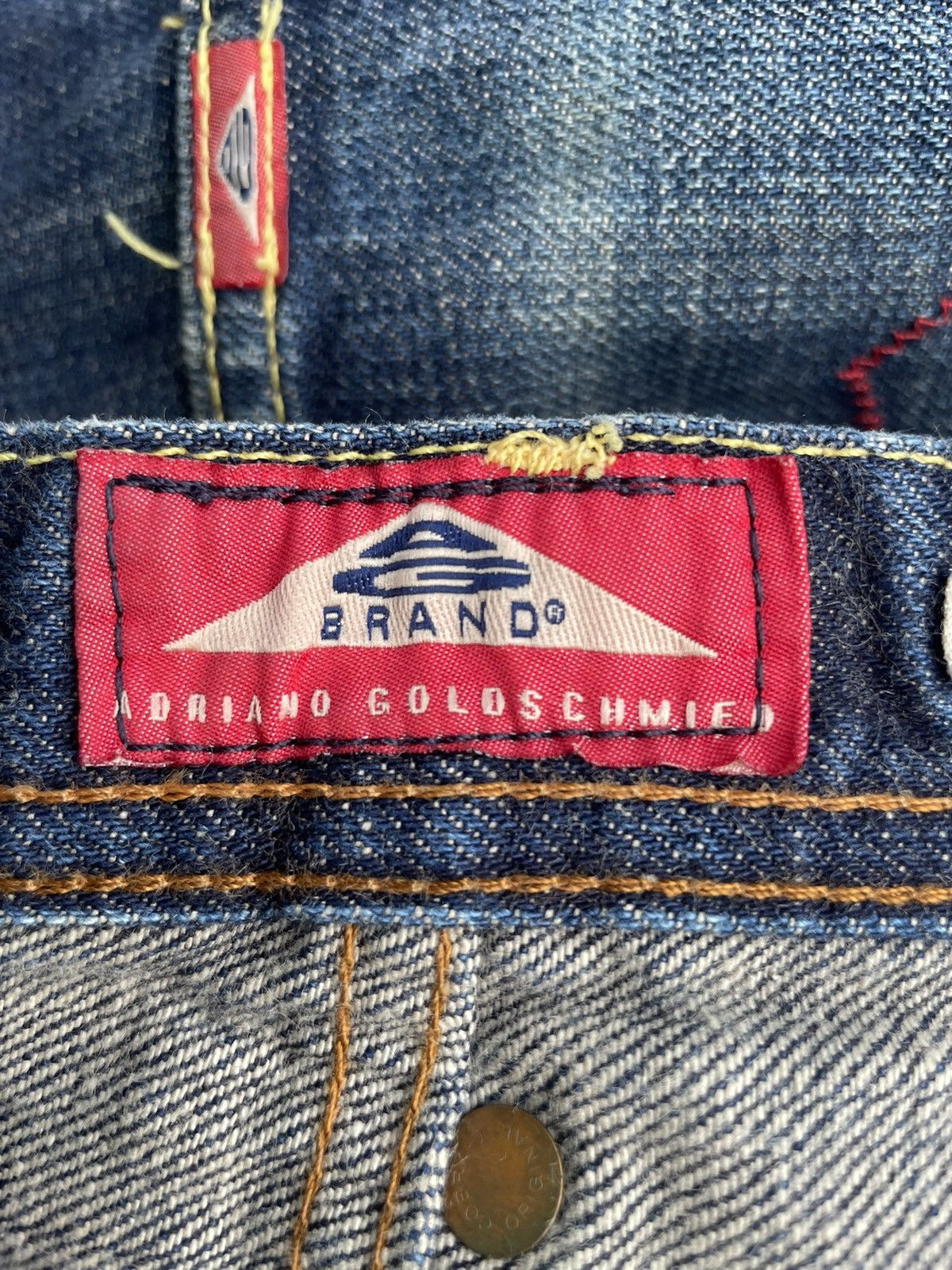 AG Adriano Goldschmied × Designer × Vintage Vintage Adriano Goldschmied Selvedge Denim Size US 31 - 18 Thumbnail
