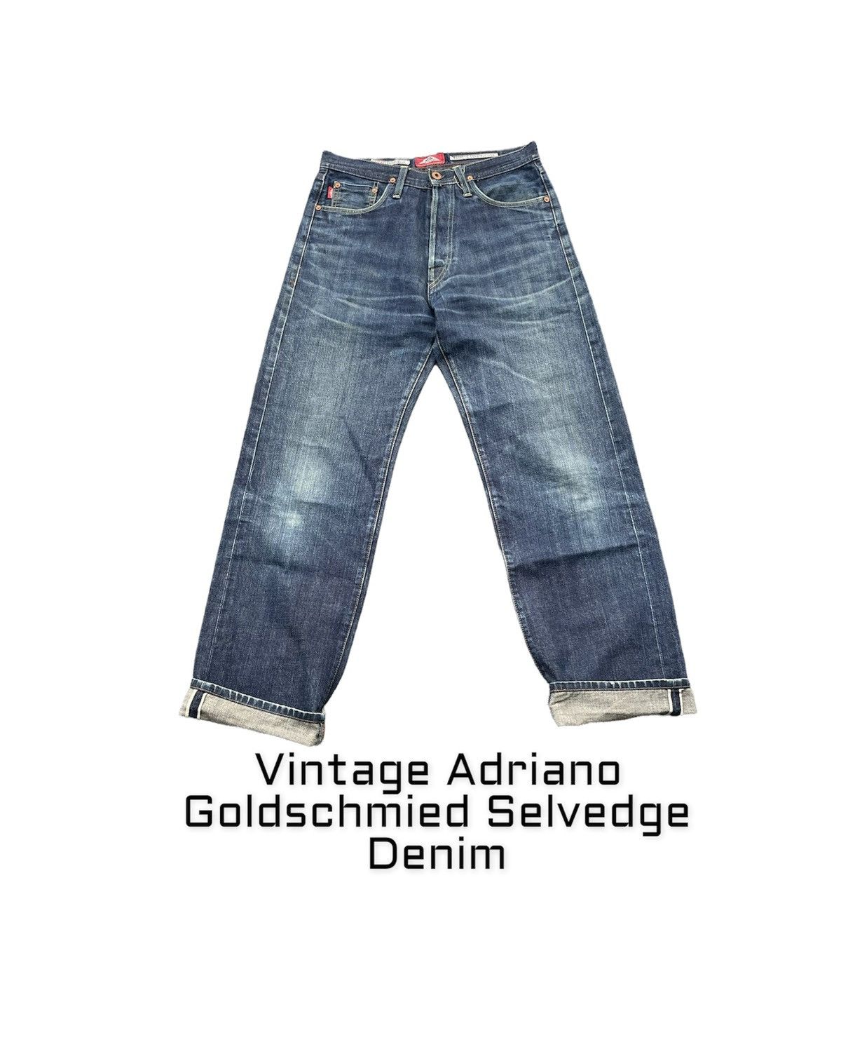 image of Ag Adriano Goldschmied Steals Vintage Adriano Goldschmied Selvedge Denim in Blue, Men's (Size 31)