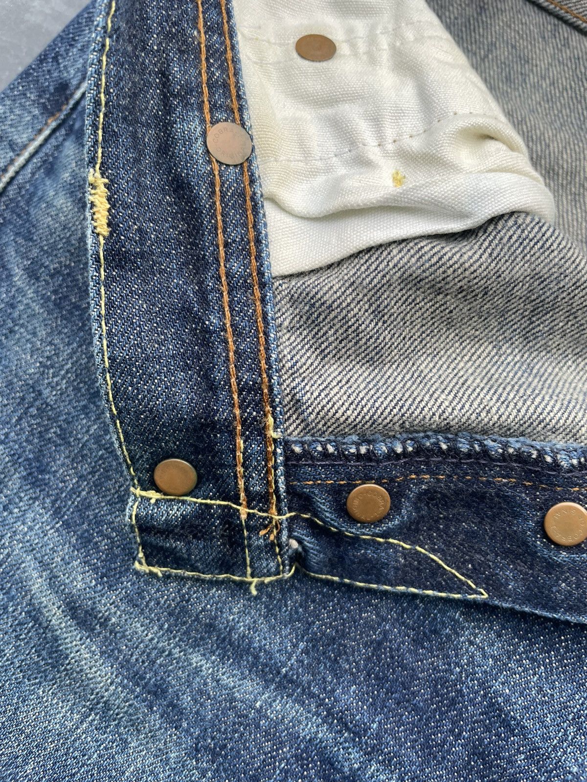AG Adriano Goldschmied × Designer × Vintage Vintage Adriano Goldschmied Selvedge Denim Size US 31 - 20 Thumbnail