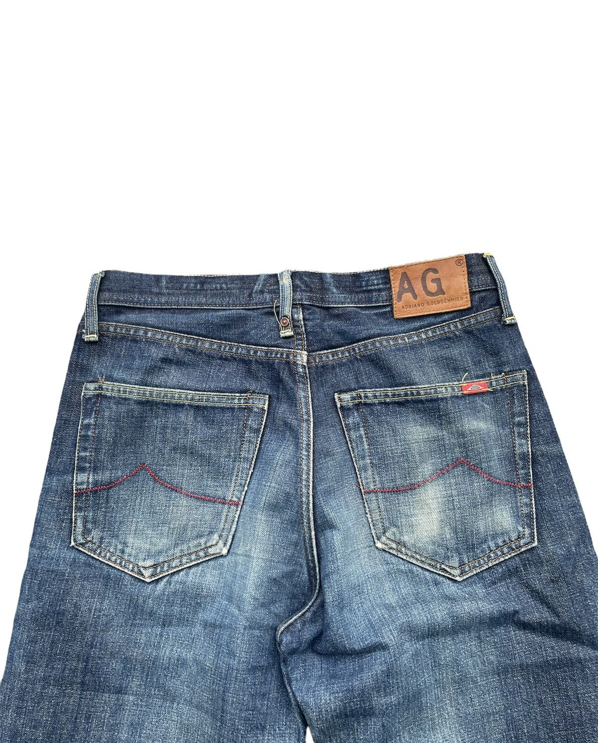 AG Adriano Goldschmied × Designer × Vintage Vintage Adriano Goldschmied Selvedge Denim Size US 31 - 10 Thumbnail