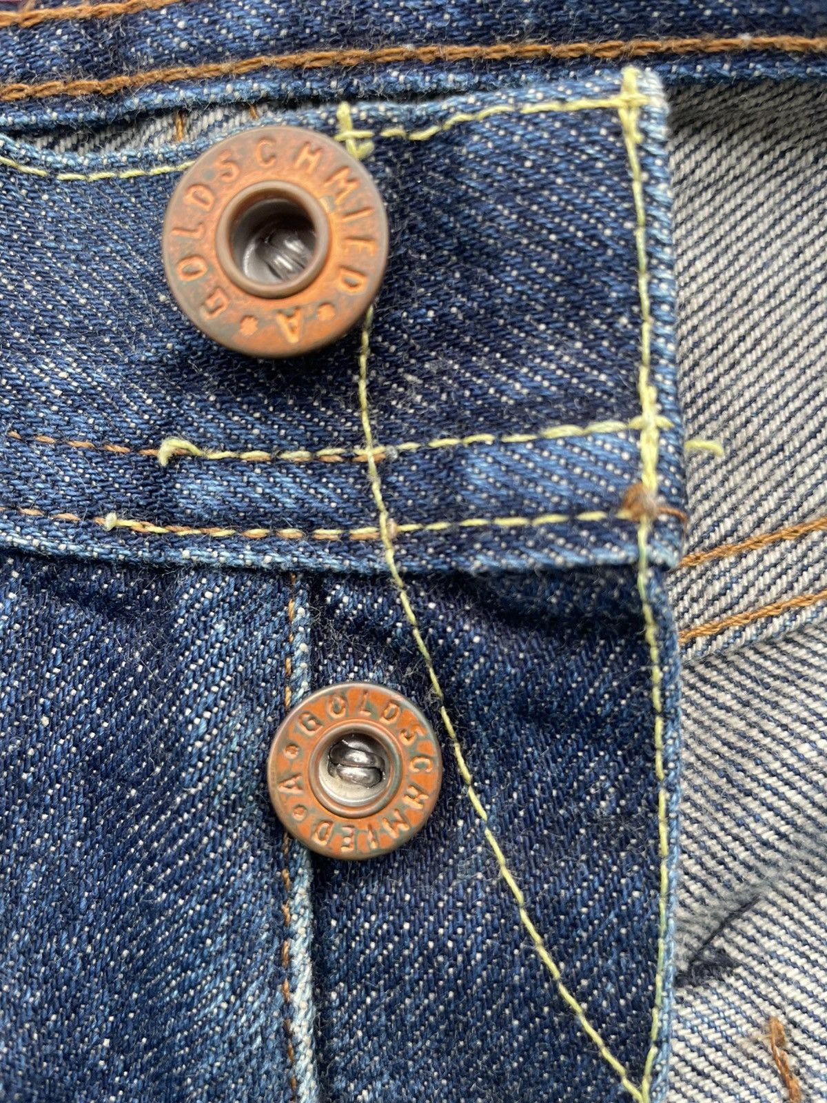 AG Adriano Goldschmied × Designer × Vintage Vintage Adriano Goldschmied Selvedge Denim Size US 31 - 22 Thumbnail