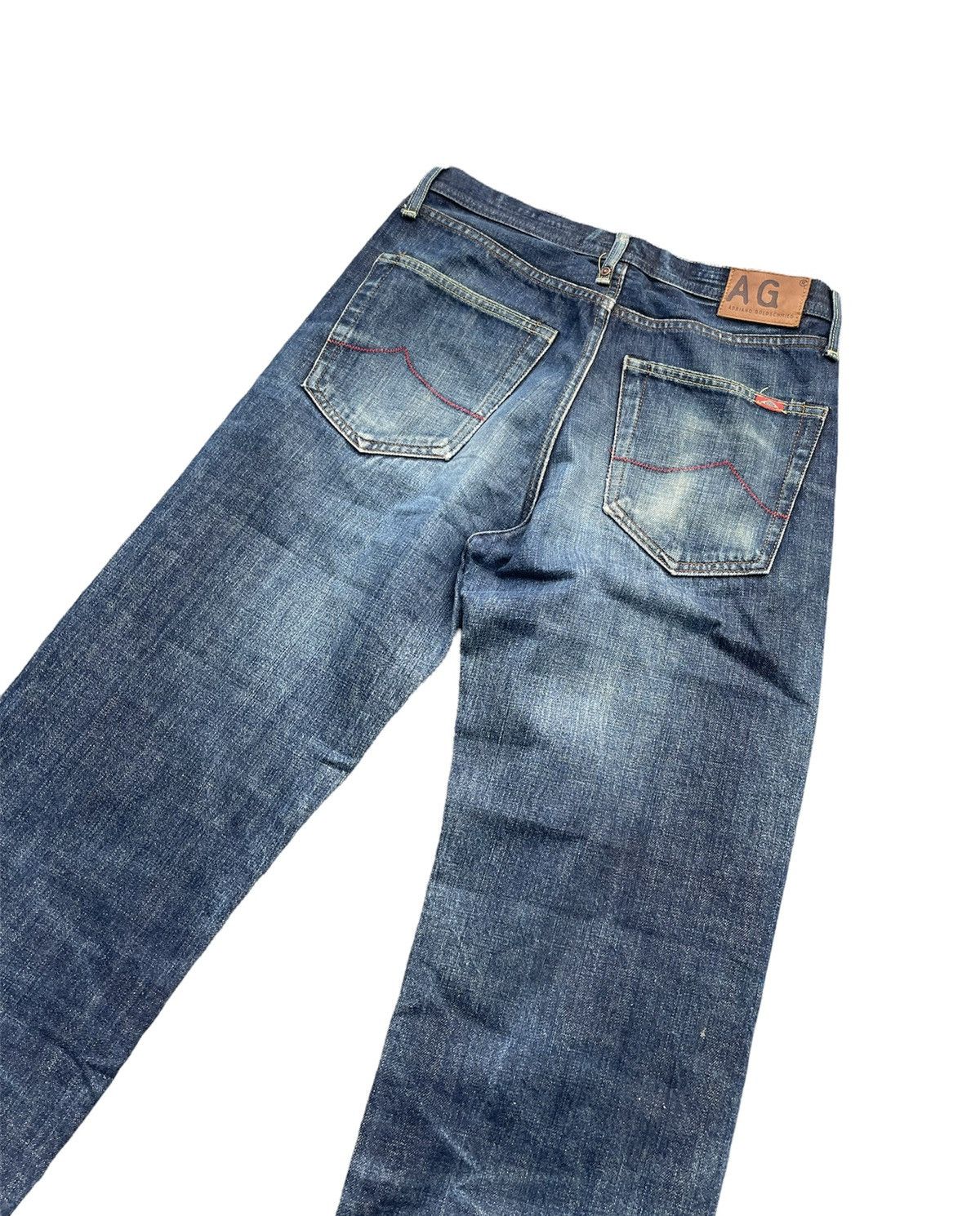 AG Adriano Goldschmied × Designer × Vintage Vintage Adriano Goldschmied Selvedge Denim Size US 31 - 9 Thumbnail