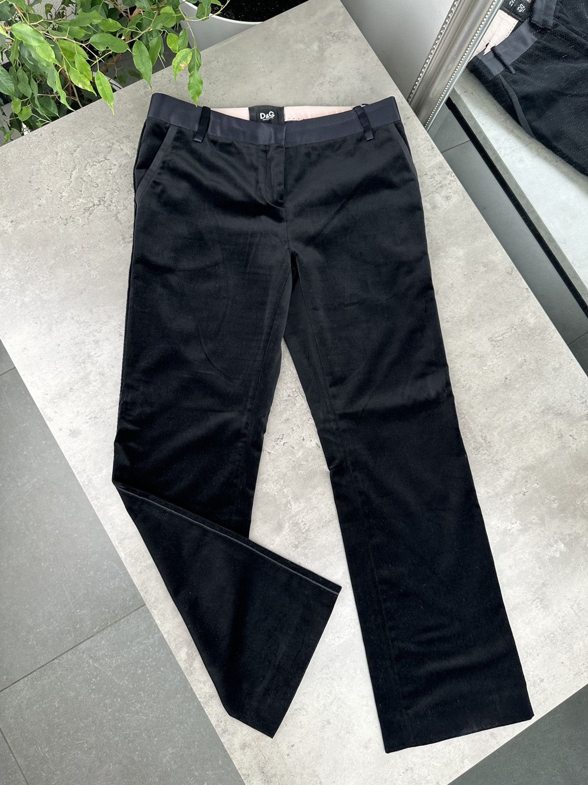 パンツ DOLCE  GABBANA Women Straight Pants FTBMPT FRBDKS8051 Black Dolce & Gabbana DOLCE & GABBANA Women Straight Pants FTBMPT