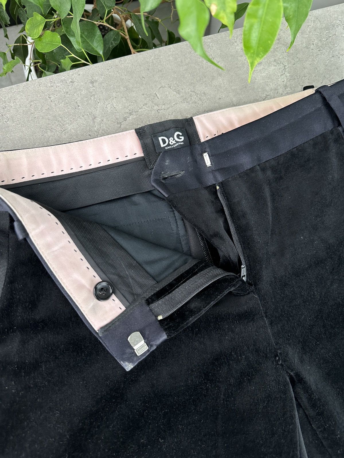 Dolce & Gabbana Dolce&Gabbana Velour Pants Size 28" / US 6 / IT 42 - 7 Thumbnail