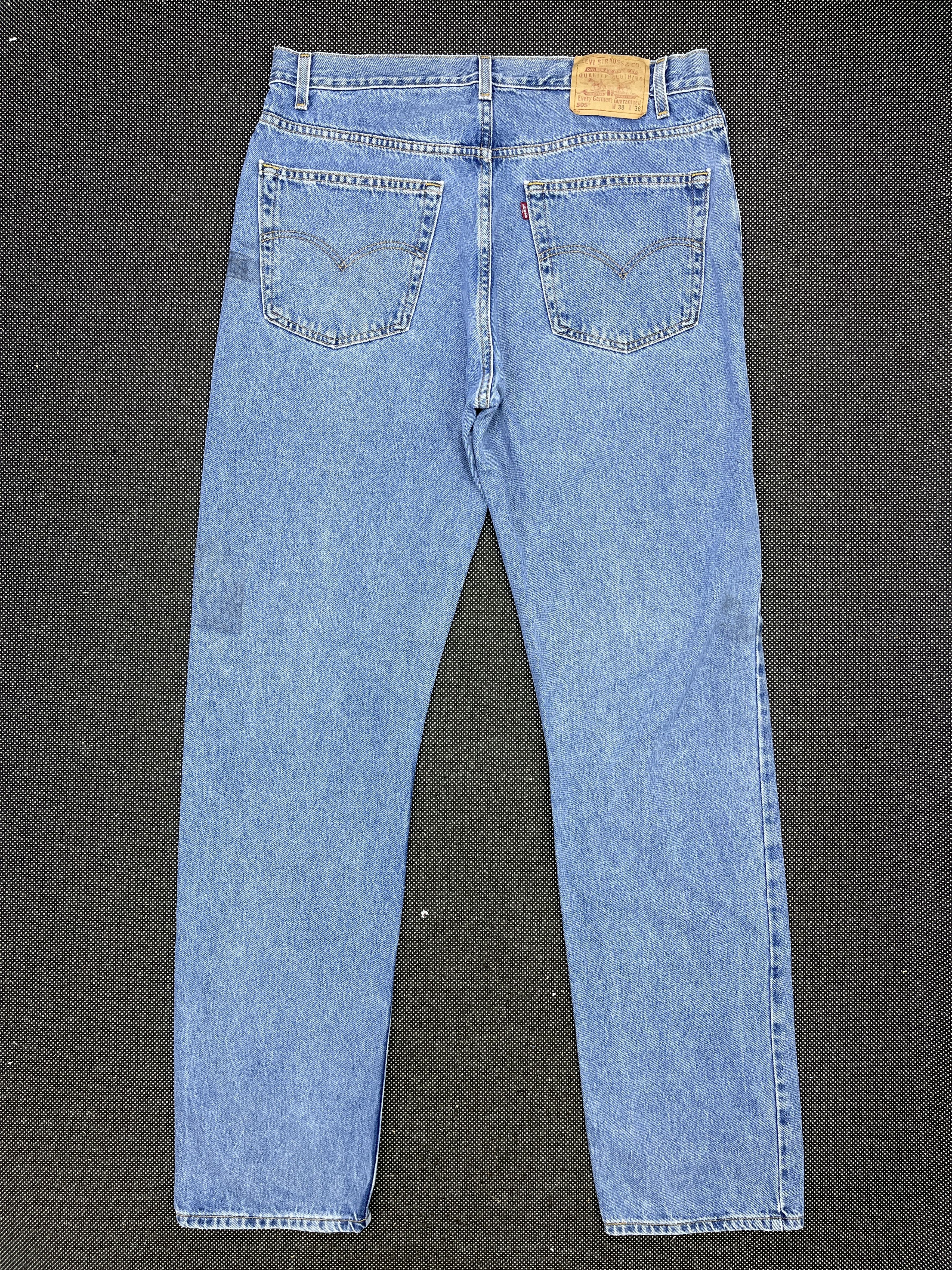 Levi's Vintage Levis 505 Jeans - J168 Size US 38 / EU 54 - 2 Thumbnail