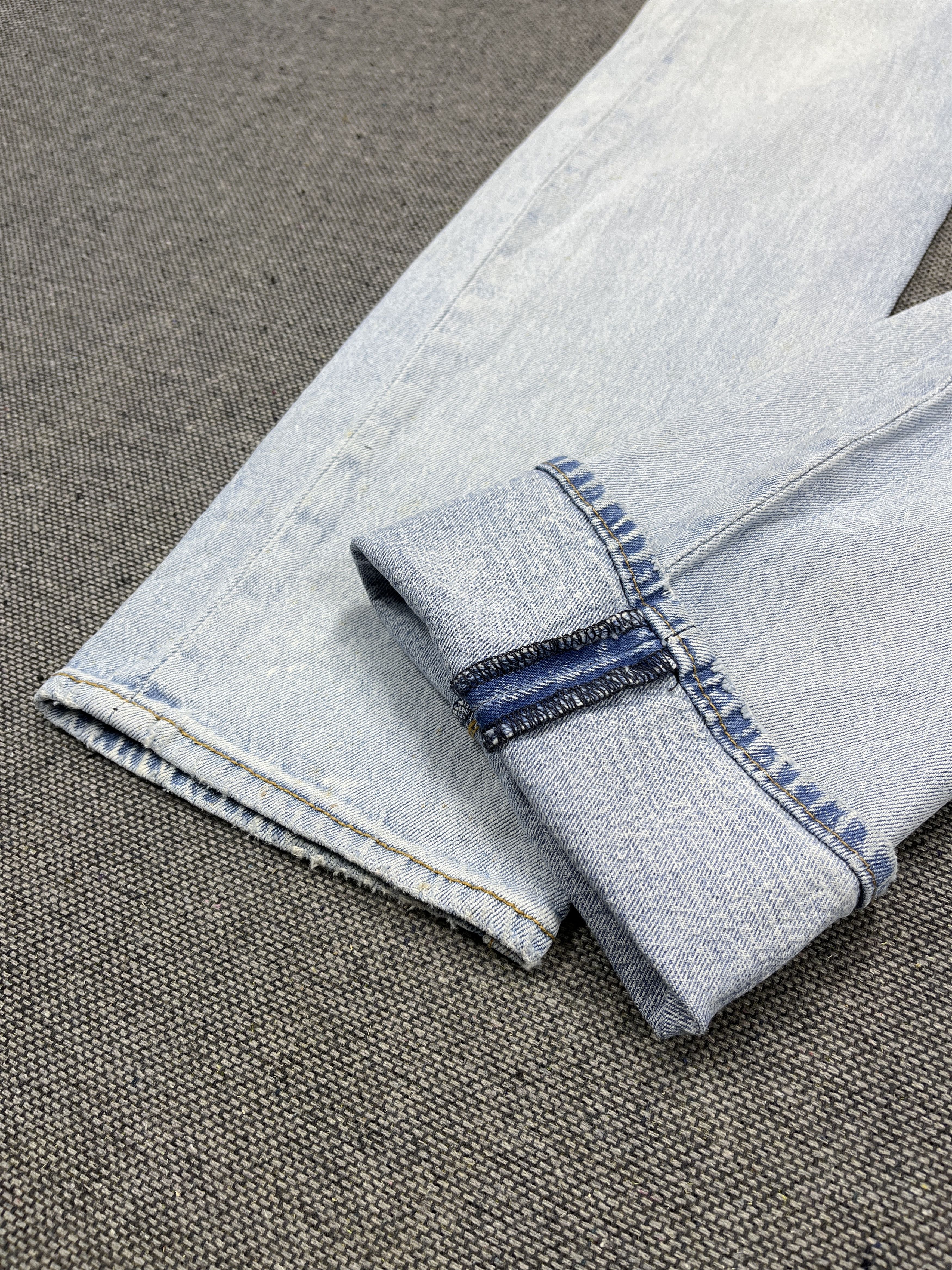 Levi's × Vintage Vintage Levis 501 Light Wash Jeans 33 x 33 - J201 Size US 33 - 6 Thumbnail