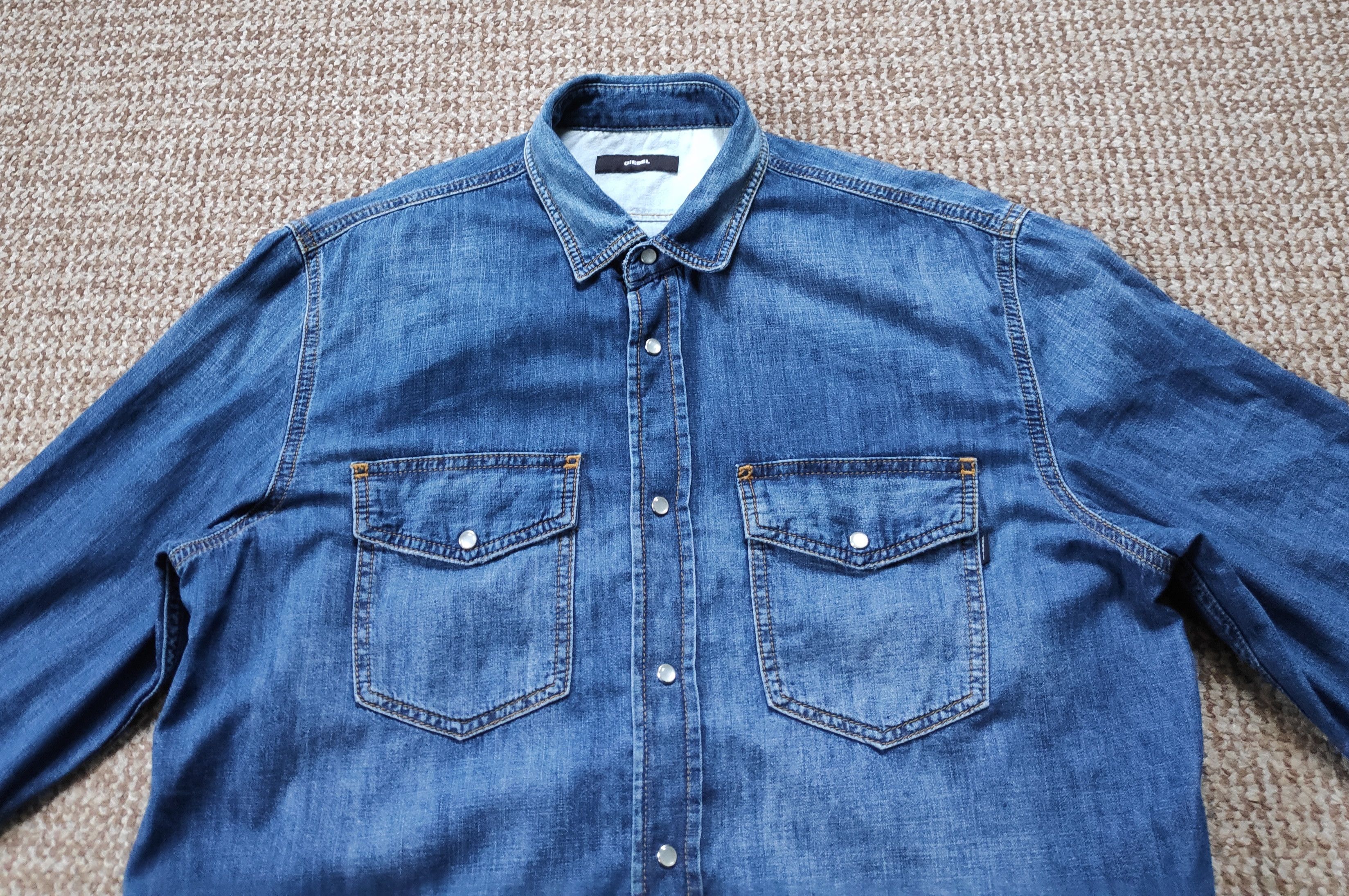 Diesel Diesel Double Denim Shirt Long Sleeve Size US M / EU 48-50 / 2 - 8 Thumbnail