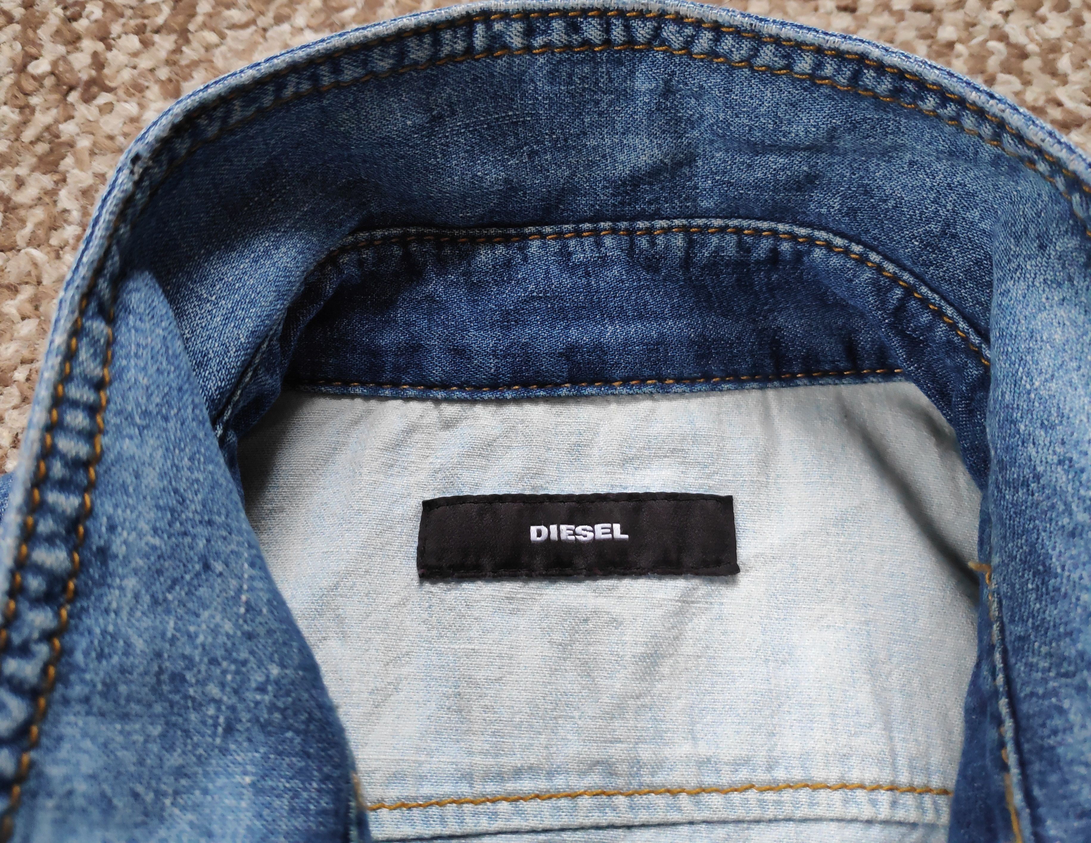 Diesel Diesel Double Denim Shirt Long Sleeve Size US M / EU 48-50 / 2 - 11 Thumbnail