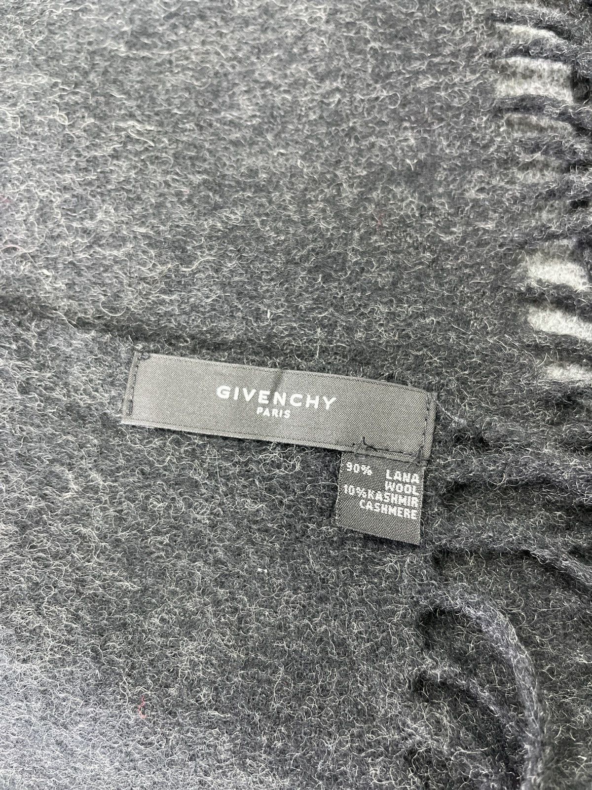 Vintage Givenchy Wool Cashmere Scarf / Muffler / Neckwear T110 Size ONE SIZE - 6 Thumbnail