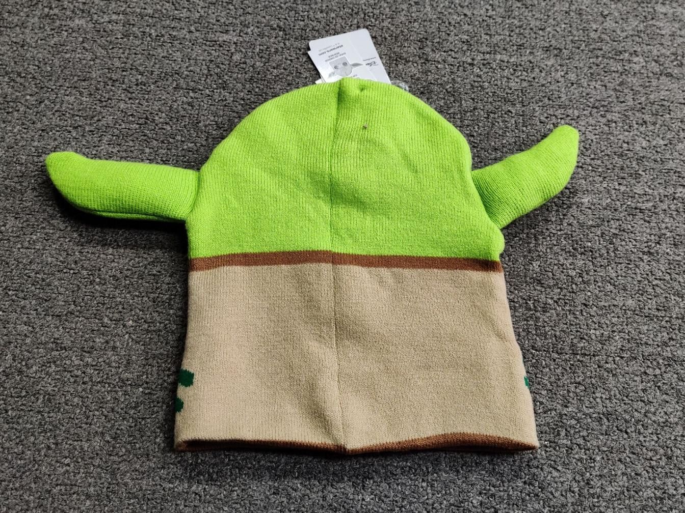 Star Wars Yoda Frog from Star Wars Roll-Down Beanie Hat Size ONE SIZE - 2 Thumbnail