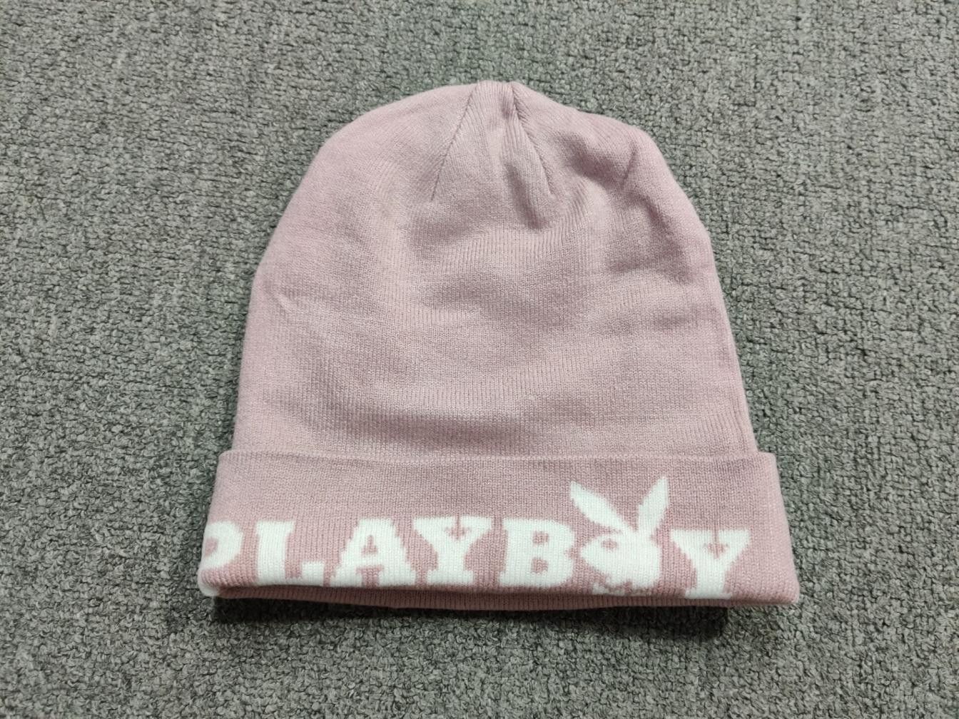 Playboy PlayBoy Bunny Logo Powder Color Beanie Hat Size ONE SIZE - 1 Thumbnail