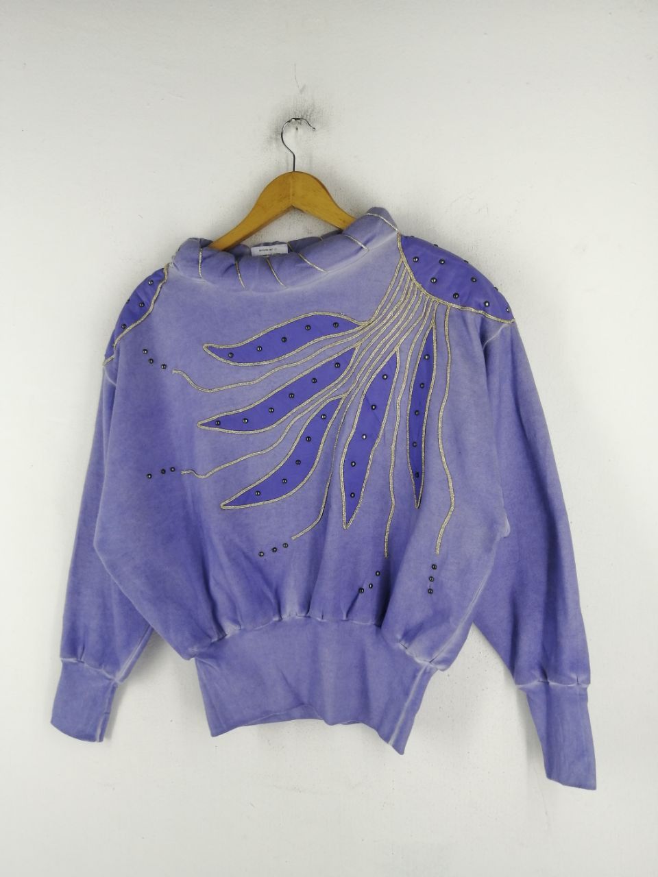 Designer × Vintage Eda Michelle Bomber Styles Sweatshirt Size US M / EU 48-50 / 2 - 2 Thumbnail