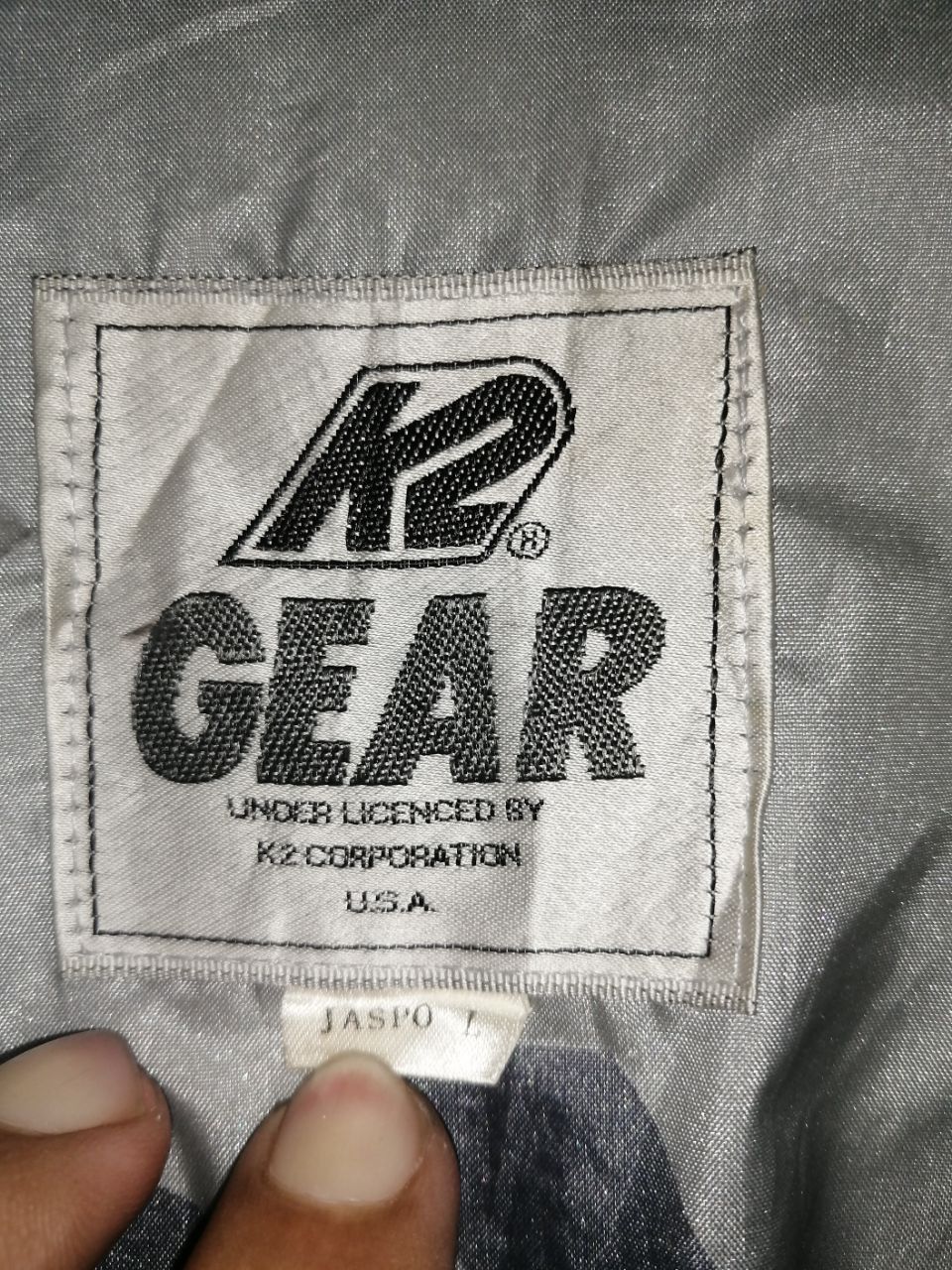 Japanese Brand × Vintage Vintage K2 Gear Racing Lightweight Jacket Size US L / EU 52-54 / 3 - 8 Thumbnail