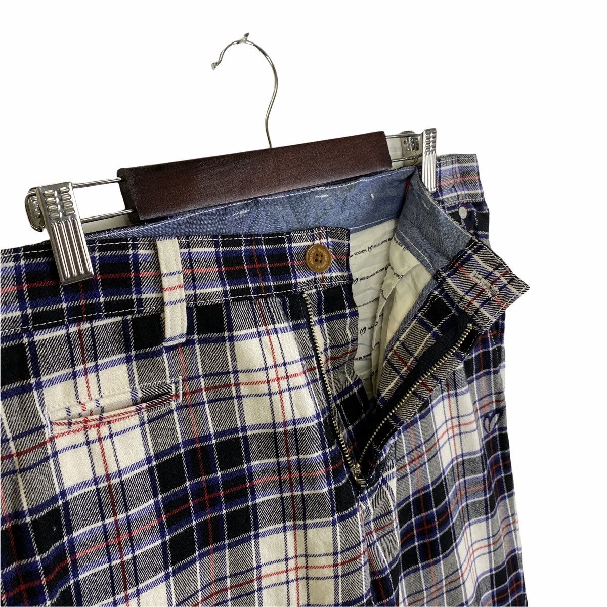 Japanese Brand × Vintage Vintage MASTER BUNNY EDITION Japanese Checkered Casual Pants Size US 34 / EU 50 - 8 Thumbnail
