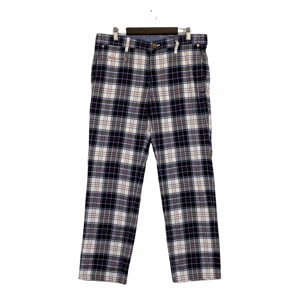 Japanese Brand × Vintage Vintage MASTER BUNNY EDITION Japanese Checkered Casual Pants Size US 34 / EU 50 - 1 Thumbnail