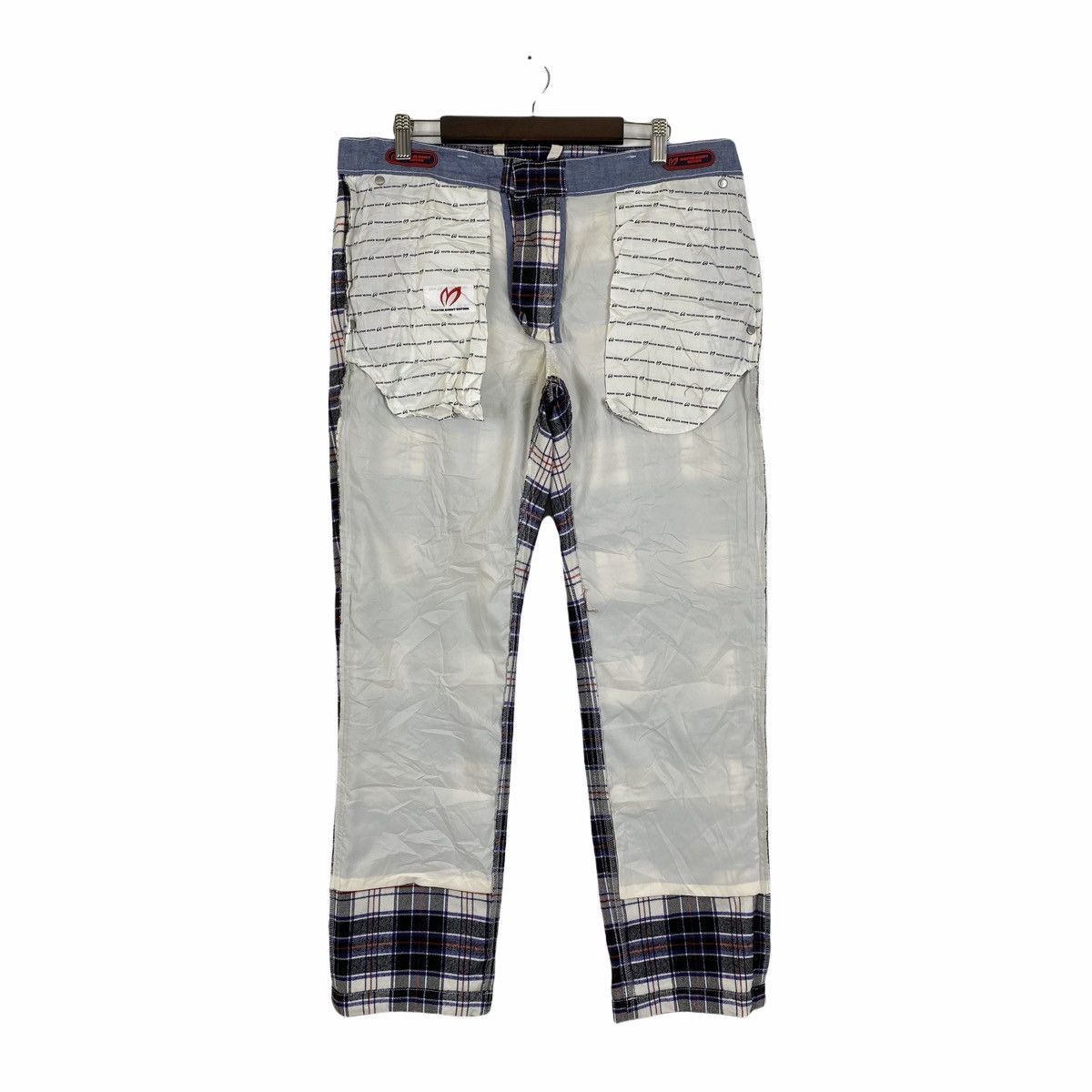Japanese Brand × Vintage Vintage MASTER BUNNY EDITION Japanese Checkered Casual Pants Size US 34 / EU 50 - 3 Thumbnail