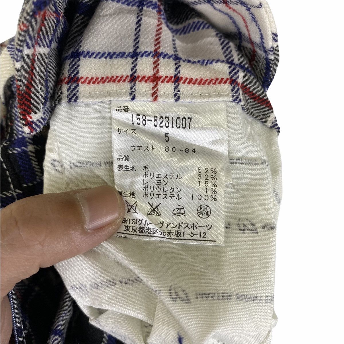Japanese Brand × Vintage Vintage MASTER BUNNY EDITION Japanese Checkered Casual Pants Size US 34 / EU 50 - 11 Thumbnail