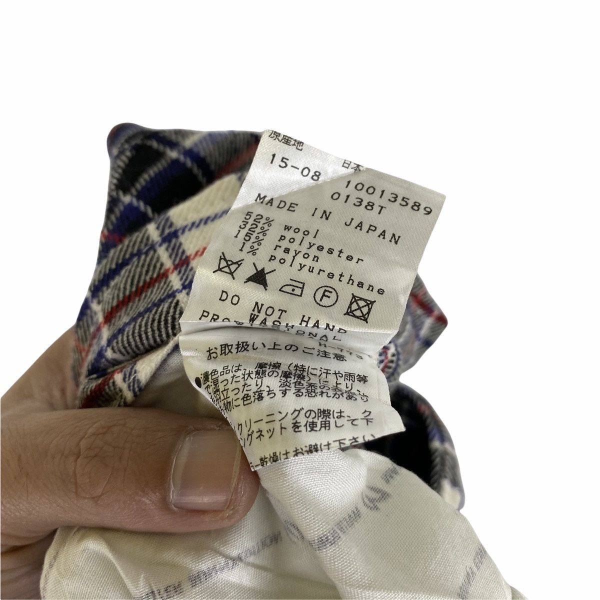 Japanese Brand × Vintage Vintage MASTER BUNNY EDITION Japanese Checkered Casual Pants Size US 34 / EU 50 - 12 Thumbnail