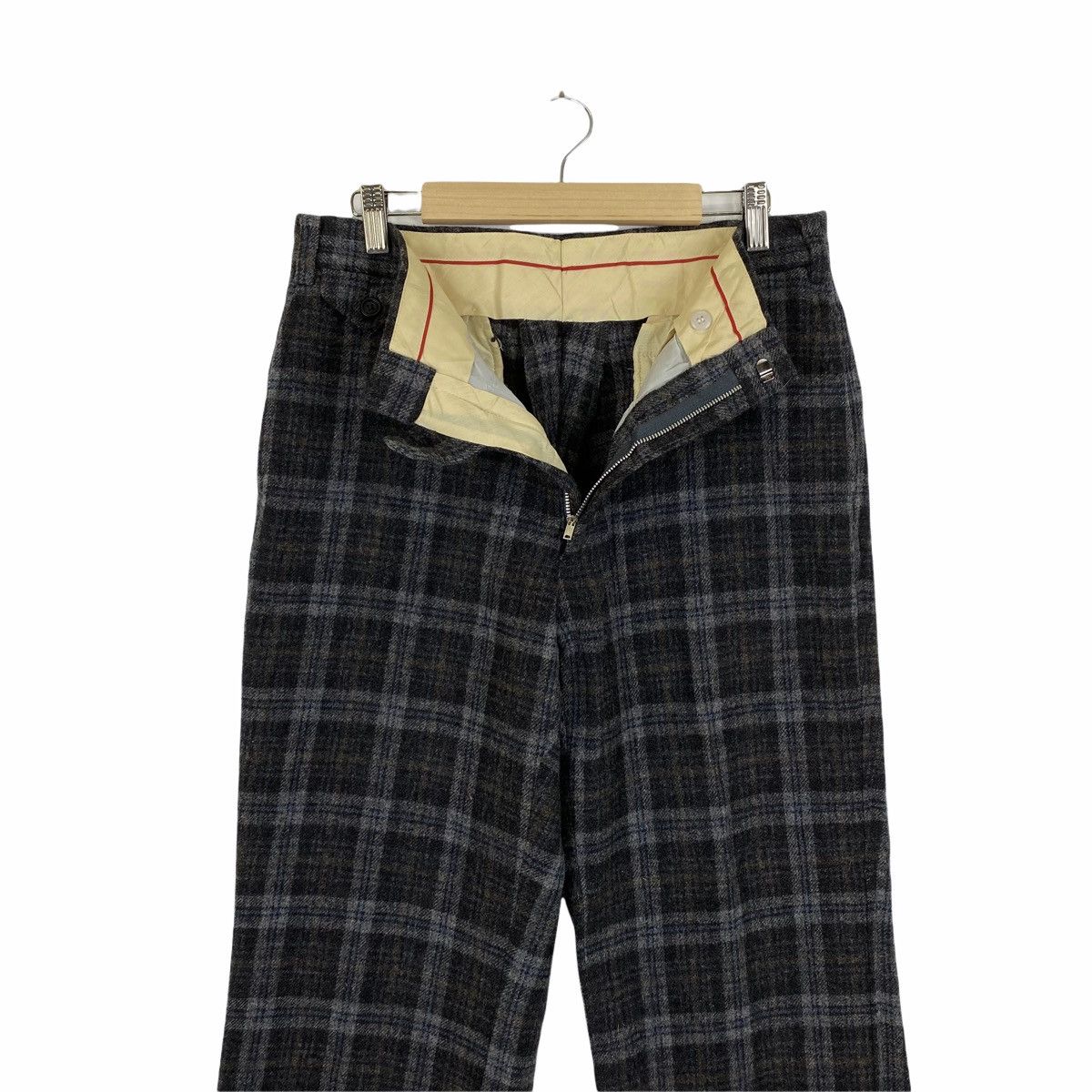 J. Press × Vintage Vintage J PRESS LANGHOLM SCOTLAND Lambswool Nova Check Pants Size US 30 / EU 46 - 5 Thumbnail