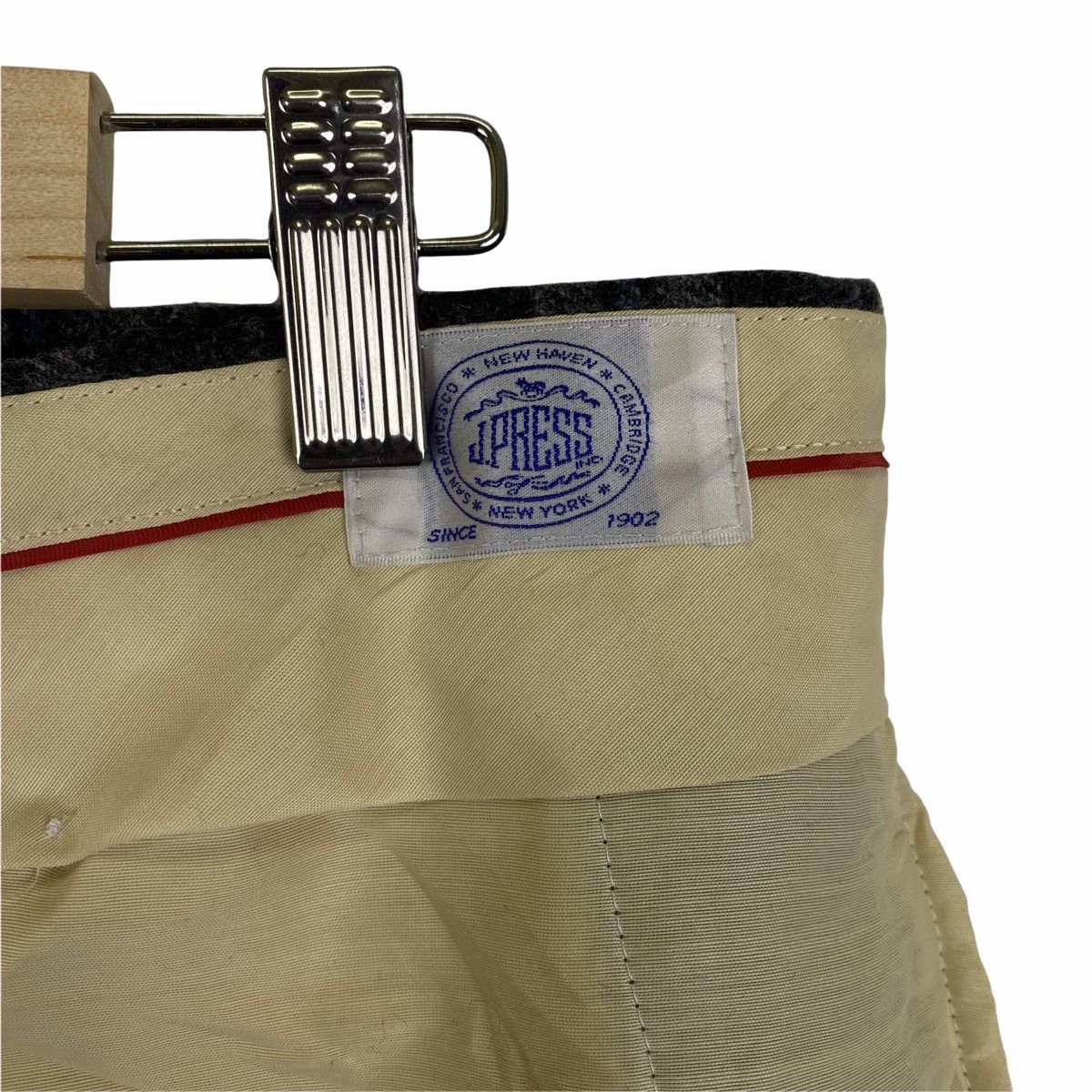 J. Press × Vintage Vintage J PRESS LANGHOLM SCOTLAND Lambswool Nova Check Pants Size US 30 / EU 46 - 8 Thumbnail