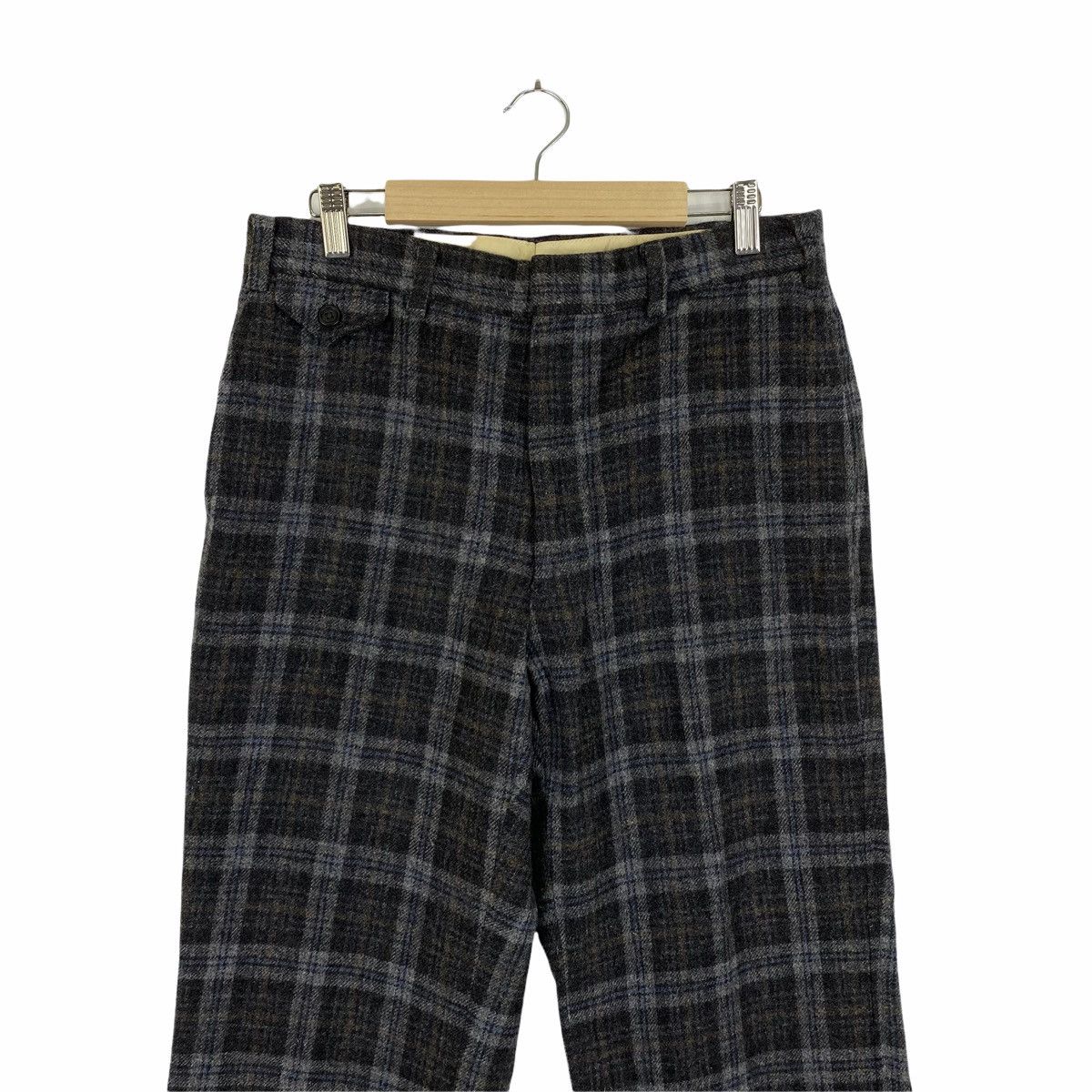 J. Press × Vintage Vintage J PRESS LANGHOLM SCOTLAND Lambswool Nova Check Pants Size US 30 / EU 46 - 4 Thumbnail