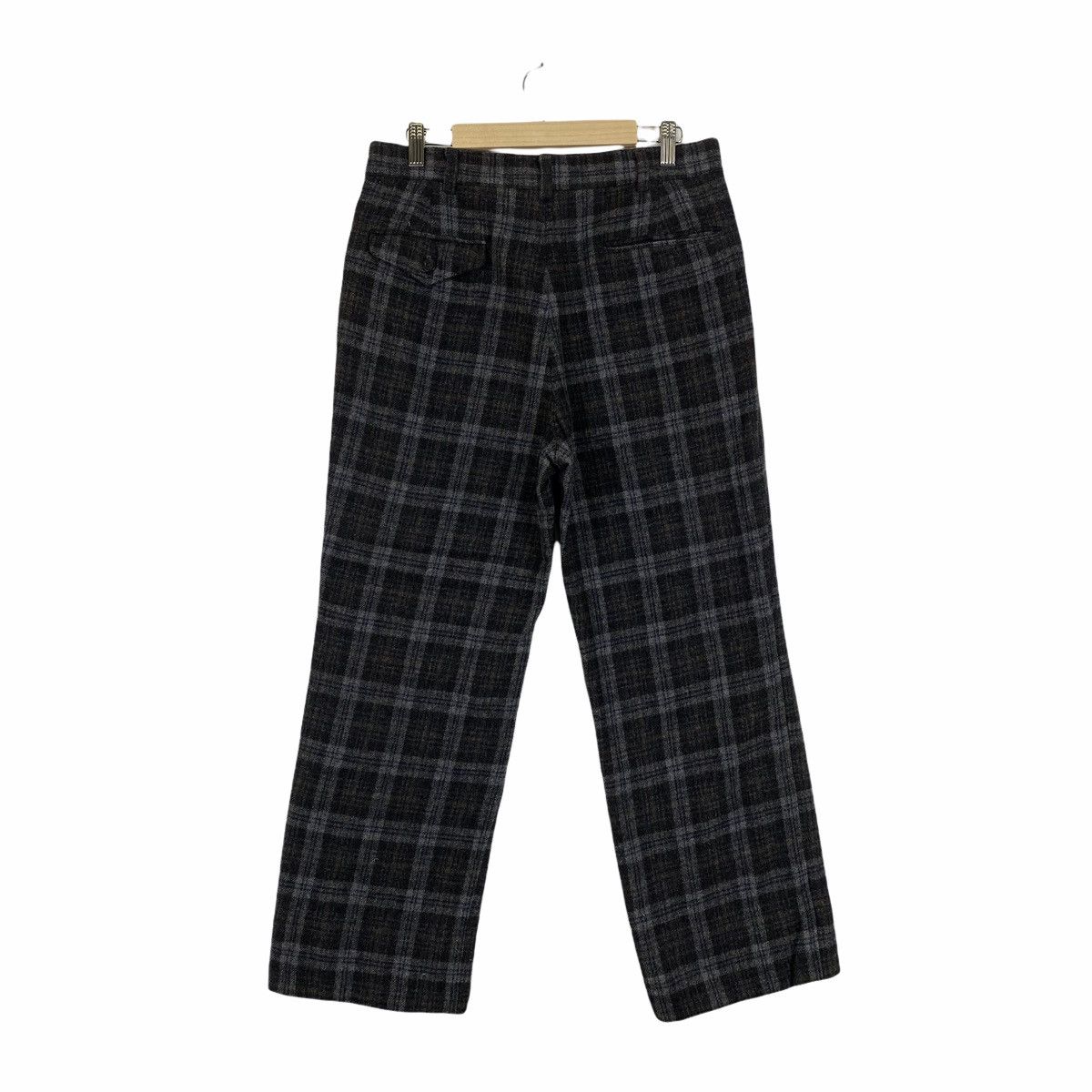 J. Press × Vintage Vintage J PRESS LANGHOLM SCOTLAND Lambswool Nova Check Pants Size US 30 / EU 46 - 2 Thumbnail
