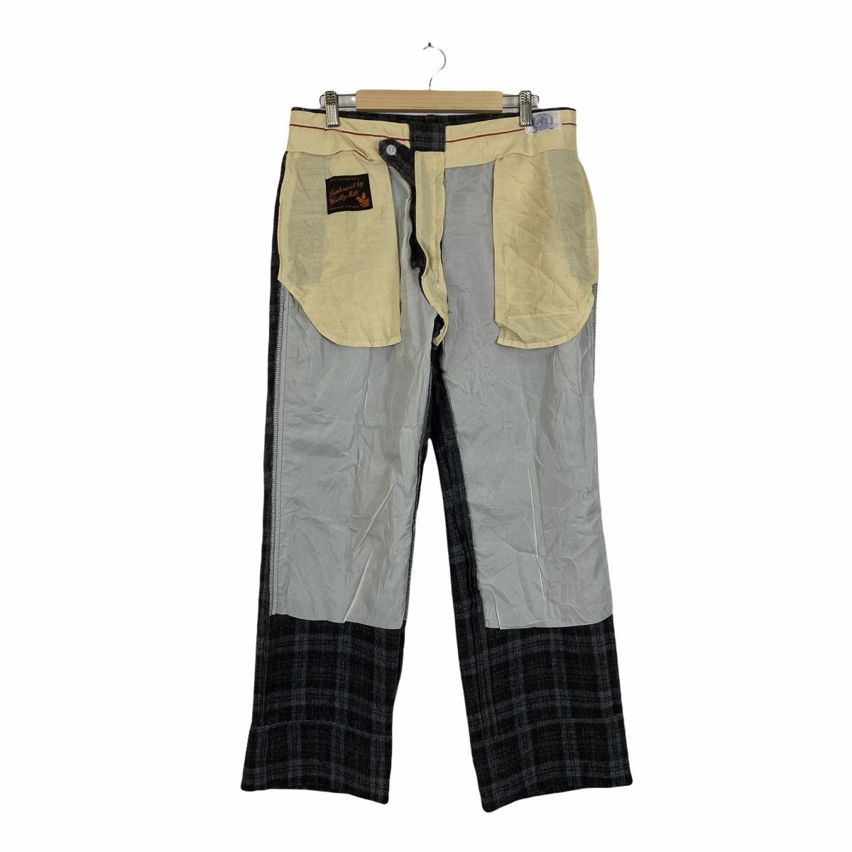 J. Press × Vintage Vintage J PRESS LANGHOLM SCOTLAND Lambswool Nova Check Pants Size US 30 / EU 46 - 3 Thumbnail