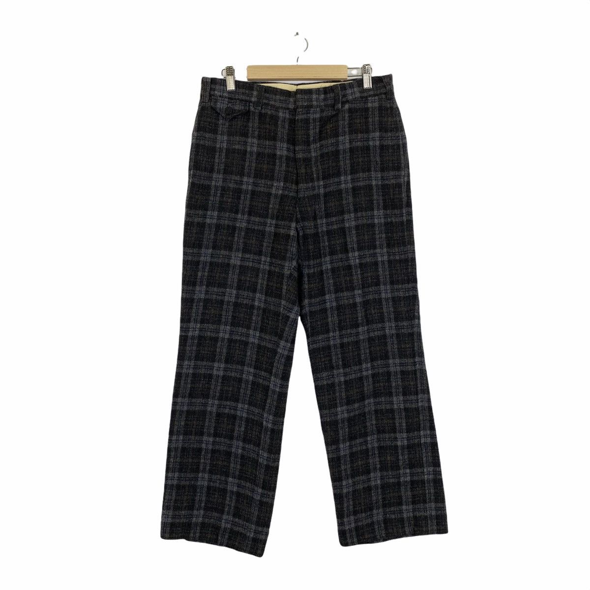 J. Press × Vintage Vintage J PRESS LANGHOLM SCOTLAND Lambswool Nova Check Pants Size US 30 / EU 46 - 1 Thumbnail