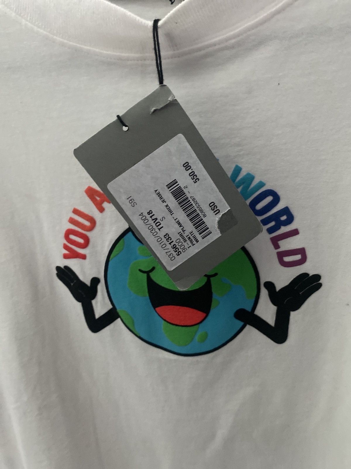 Balenciaga You are the world shirt Size US S / EU 44-46 / 1 - 4 Thumbnail