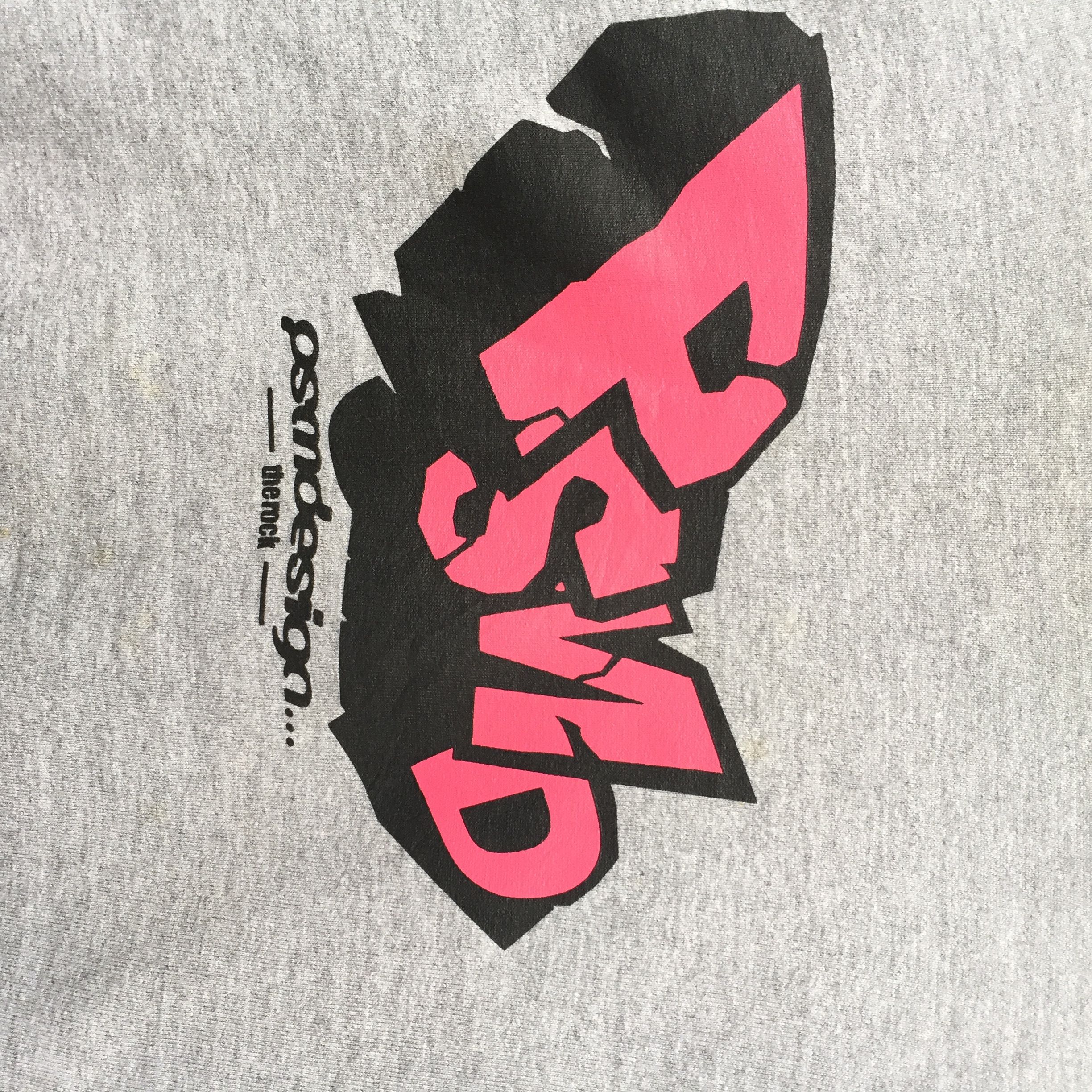 Other Vintage PSMD Design Pop Sweatshirt Logo Spell Out Size US XL / EU 56 / 4 - 3 Thumbnail