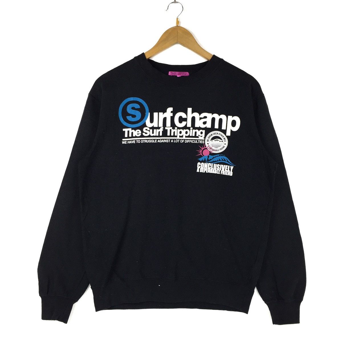 Sun Surf × Vintage Vintage Surf Camp Surfing Hawaii crewneck sweatshirt Size US M / EU 48-50 / 2 - 3 Thumbnail