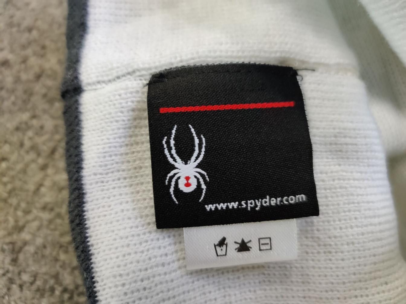 Spyder Spyder Repeating Graphics Beanie Hat Grey Color Size ONE SIZE - 5 Thumbnail