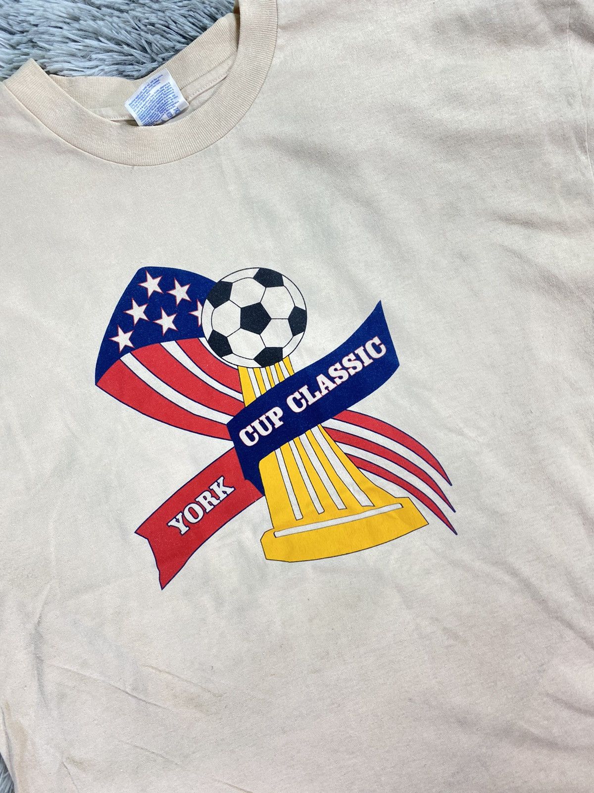 Hanes × Vintage Vintage York Cup Classic Football Club Hanes Size XL Size US XL / EU 56 / 4 - 2 Thumbnail
