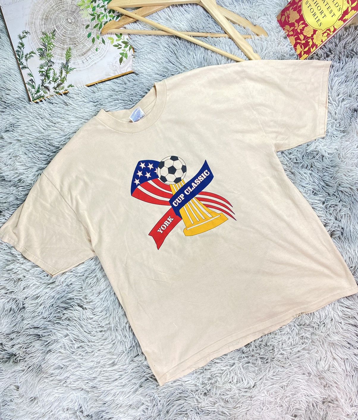 Hanes × Vintage Vintage York Cup Classic Football Club Hanes Size XL Size US XL / EU 56 / 4 - 1 Thumbnail