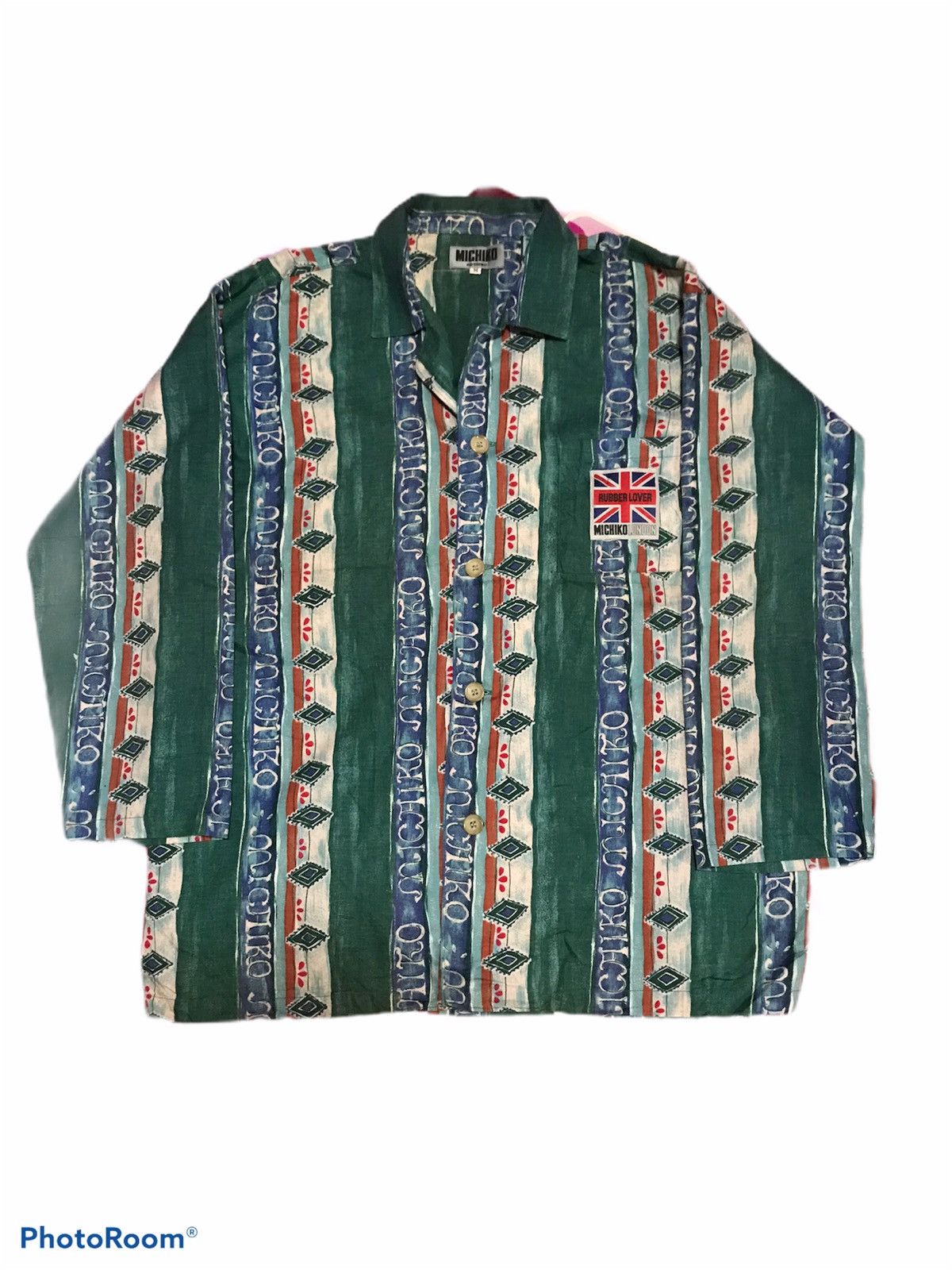 Michiko Koshino London MICHIKO LONDON COLOUR FULL SIZE M SHIRT BUTTON UP Size US M / EU 48-50 / 2 - 1 Thumbnail