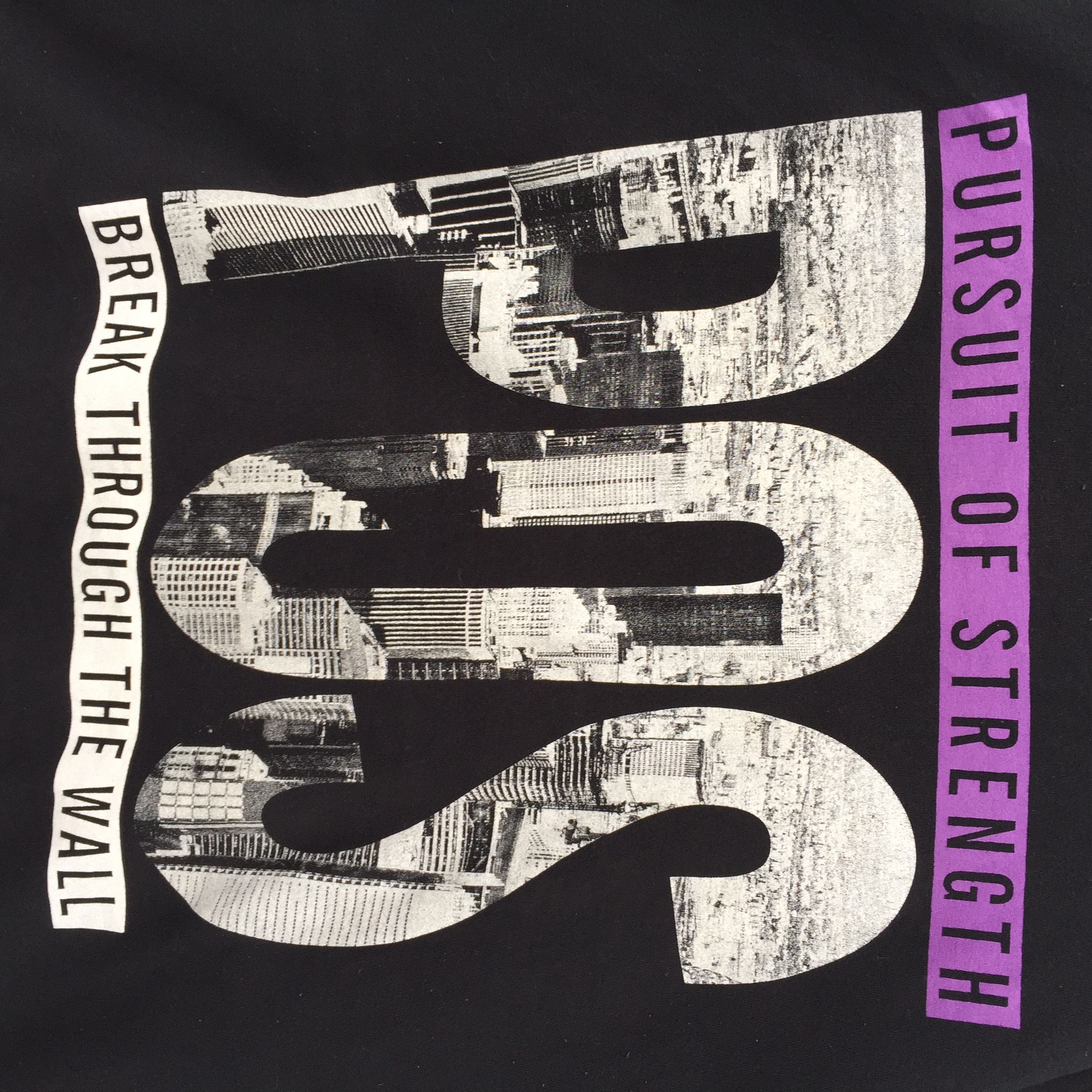 Vintage Vintage Sorridere Pursuit Of Strength Sweatshirt Logo Size US XL / EU 56 / 4 - 3 Thumbnail