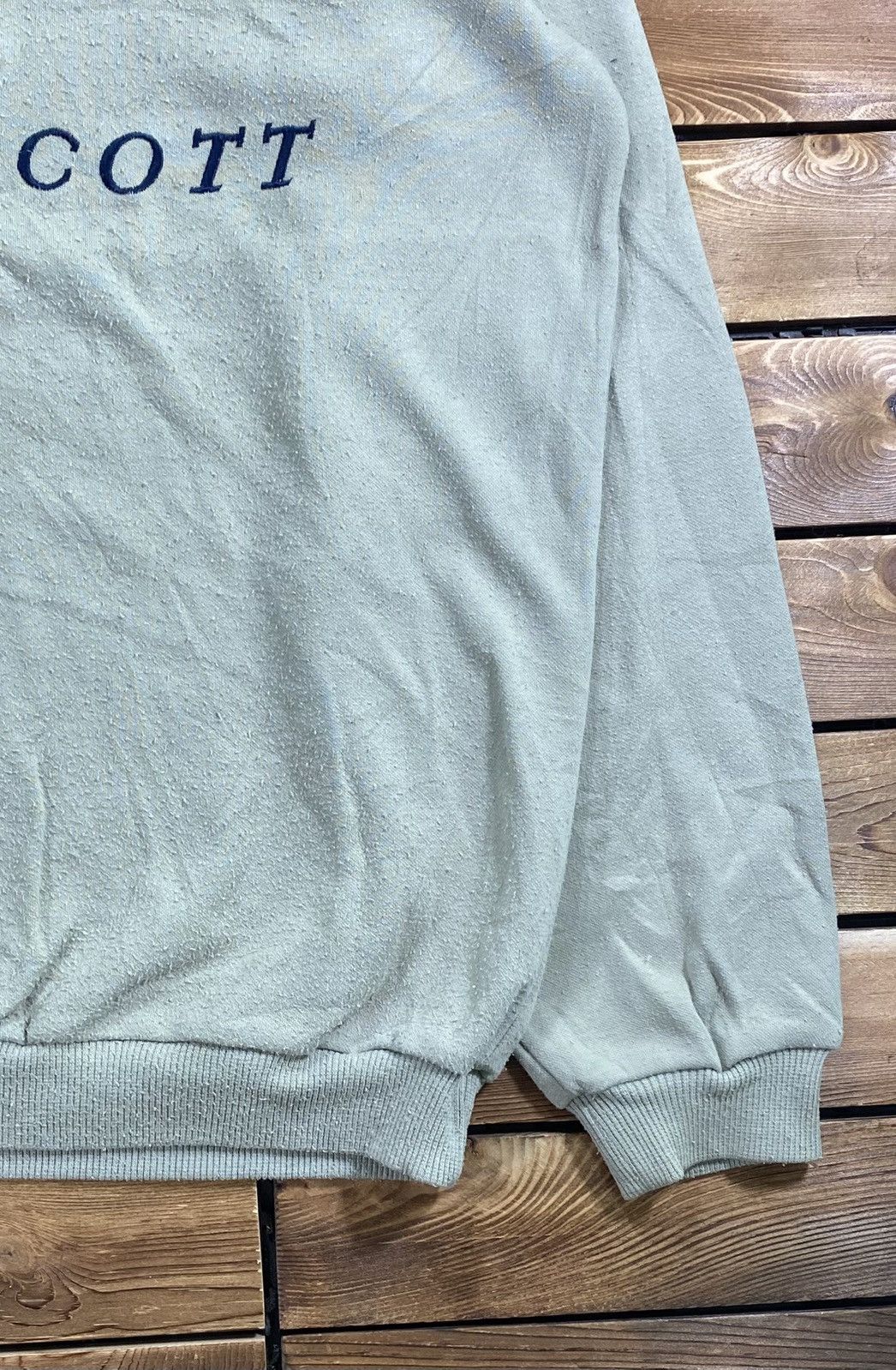 Lyle & Scott × Vintage Vintage Lyle & Scott Big Logo Sweathsirt Size M Size US M / EU 48-50 / 2 - 3 Thumbnail