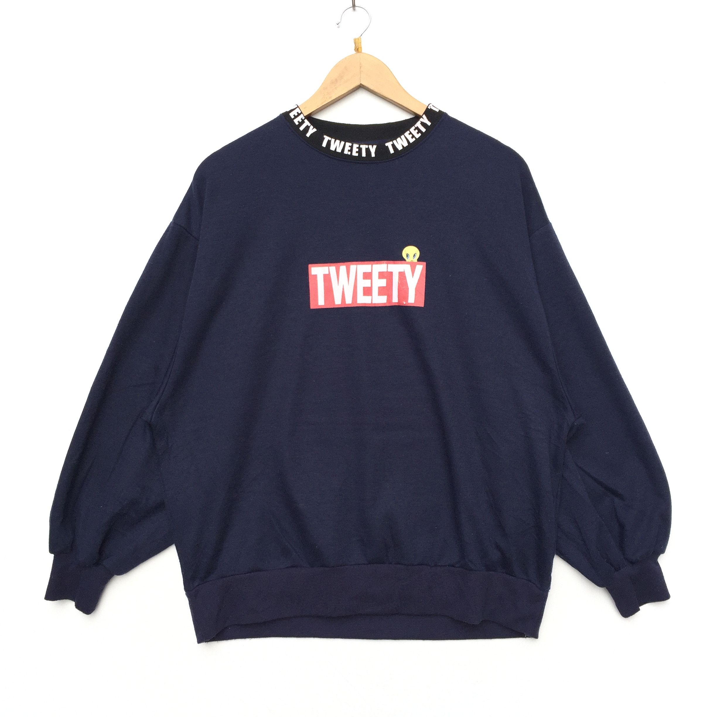 Cartoon Network × Vintage × Warner Bros Vintage Tweety Looney Tunes sweatshirt Size US L / EU 52-54 / 3 - 1 Thumbnail
