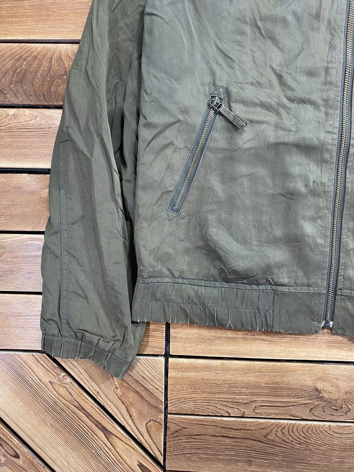United Arrows × Vintage Vintage United Arrows With Zip Military Green Size M Size M / US 6-8 / IT 42-44 - 3 Thumbnail