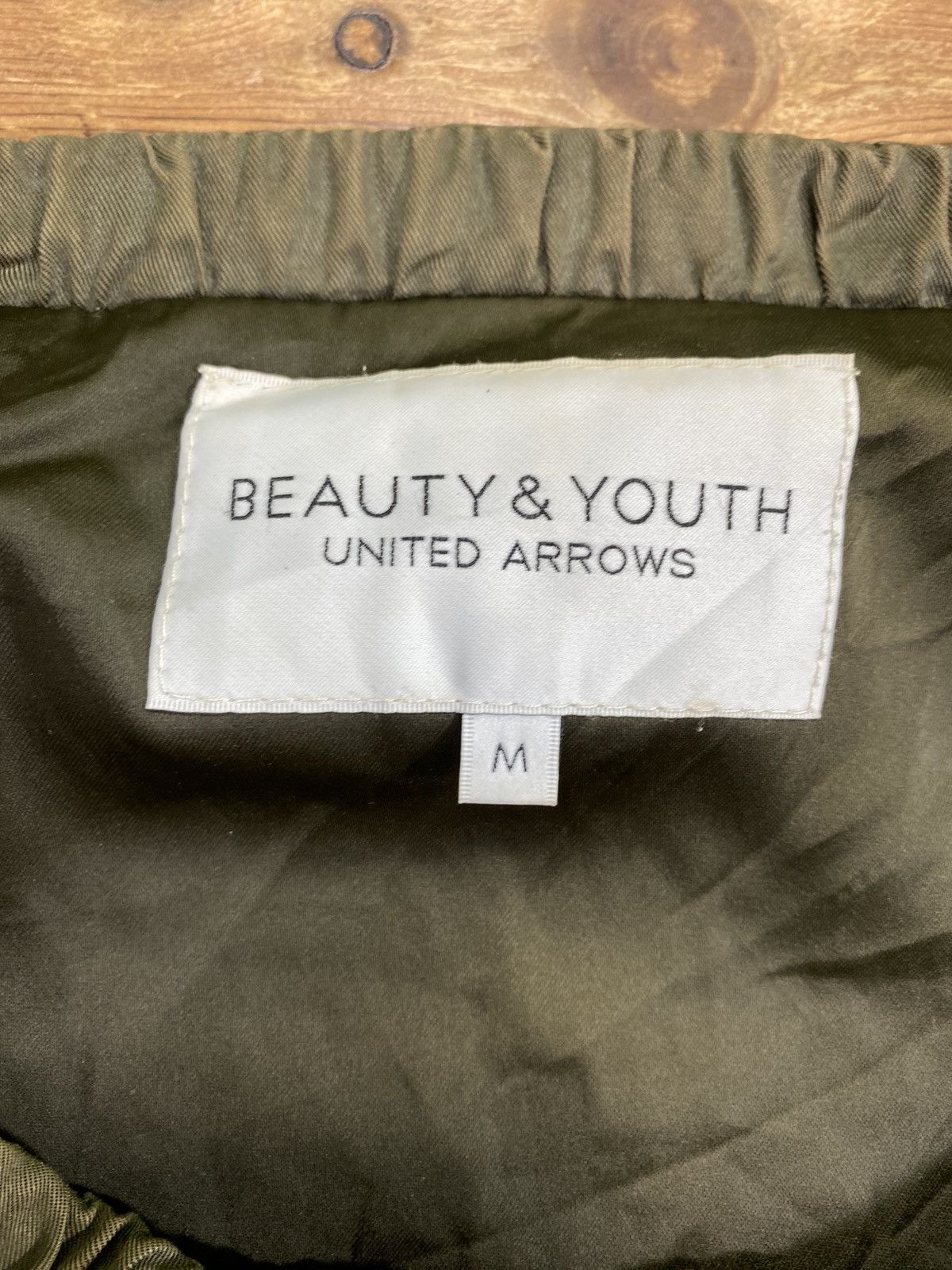 United Arrows × Vintage Vintage United Arrows With Zip Military Green Size M Size M / US 6-8 / IT 42-44 - 7 Thumbnail