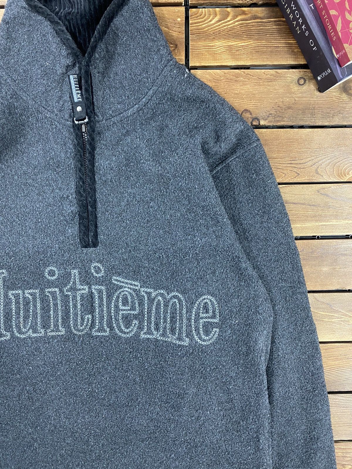Japanese Brand × Vintage Vintage Huitieme 8e Japanese Brand Big Logo Size M Size M / US 6-8 / IT 42-44 - 5 Thumbnail